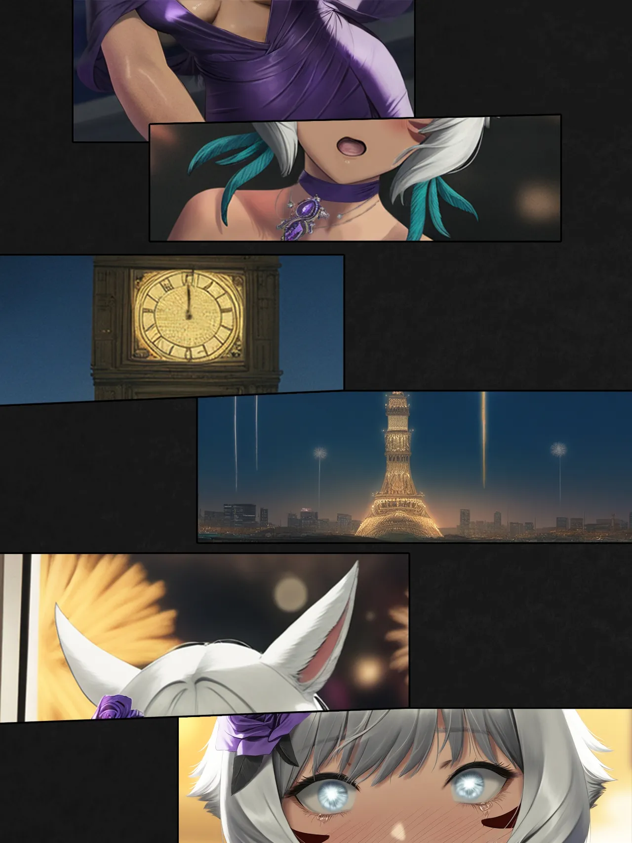 The Silk Between Us: That Time When I Literally Had Sex with Y'Shtola Through Silk porn comic picture 45