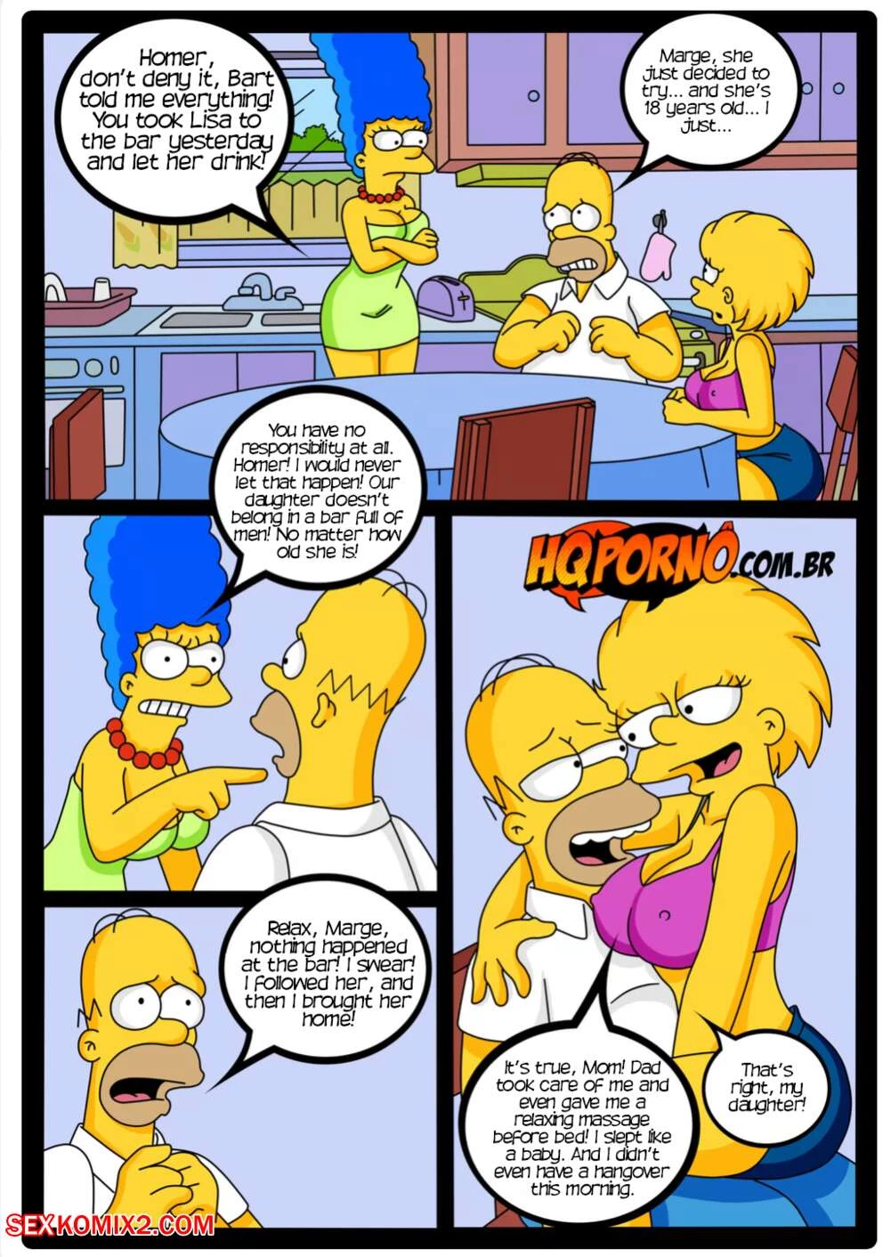 The Simpsexys porn comic picture 12