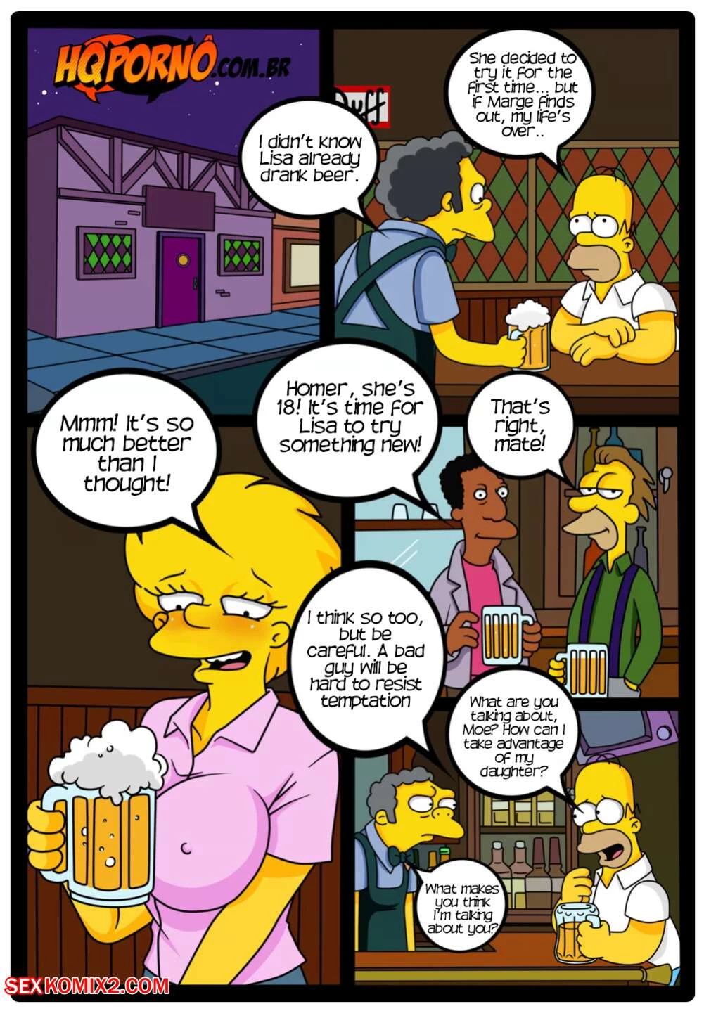 The Simpsexys porn comic picture 2