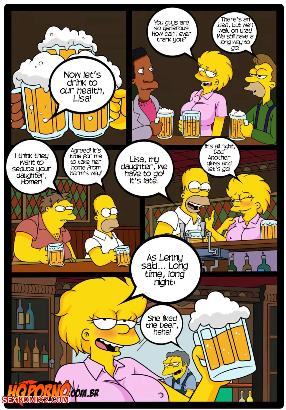 The Simpsexys porn comic picture 3