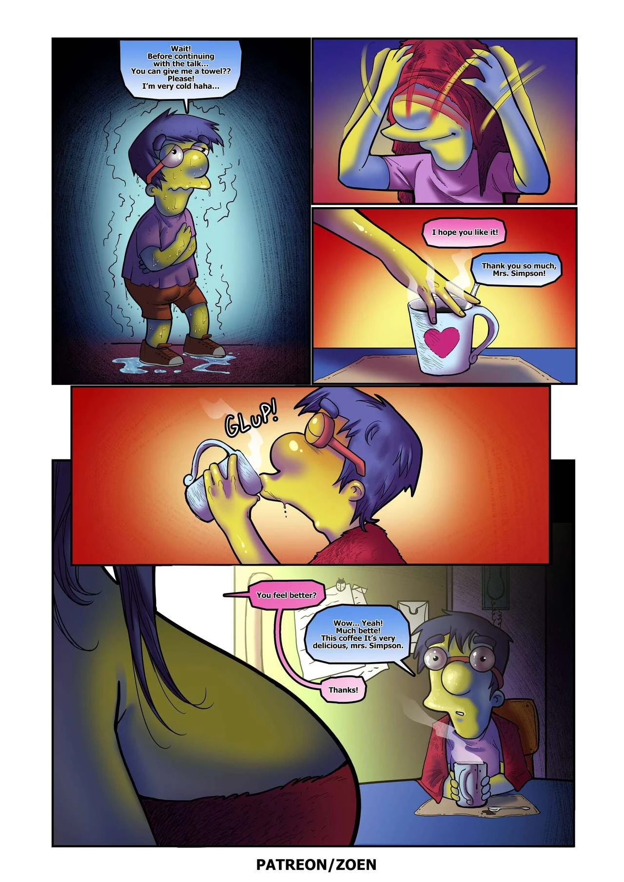 The Simpsons 2. The milf and the virgin porn comic picture 11