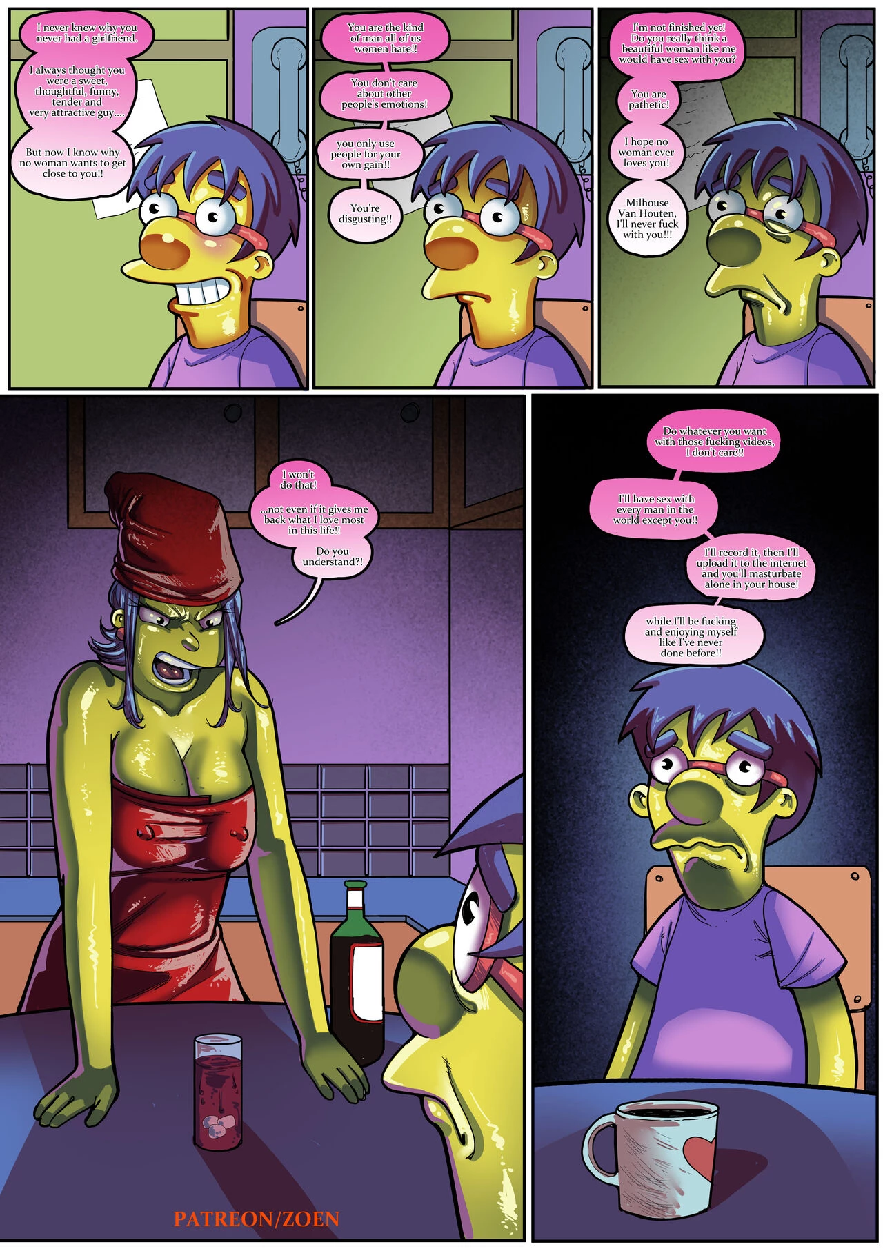 The Simpsons 2. The milf and the virgin porn comic picture 15