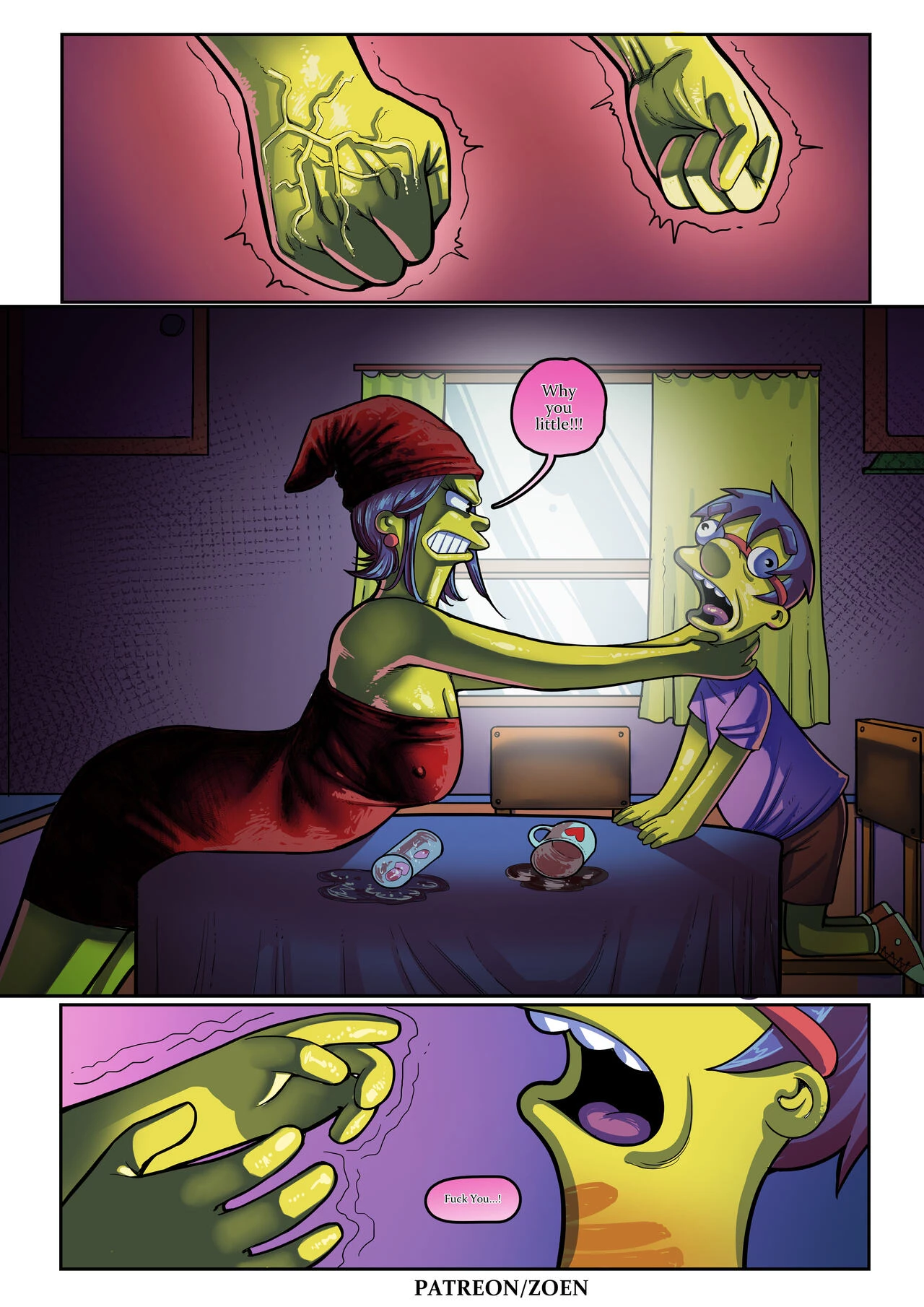 The Simpsons 2. The milf and the virgin porn comic picture 16