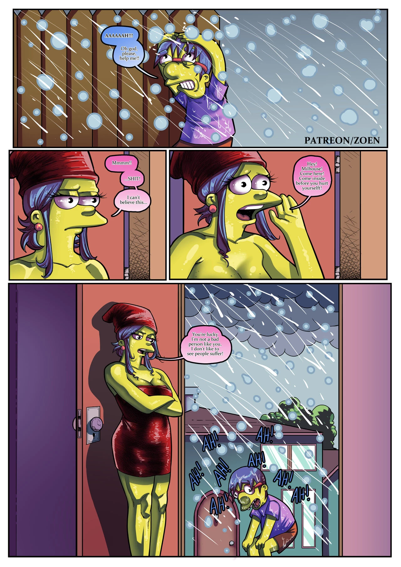 The Simpsons 2. The milf and the virgin porn comic picture 19