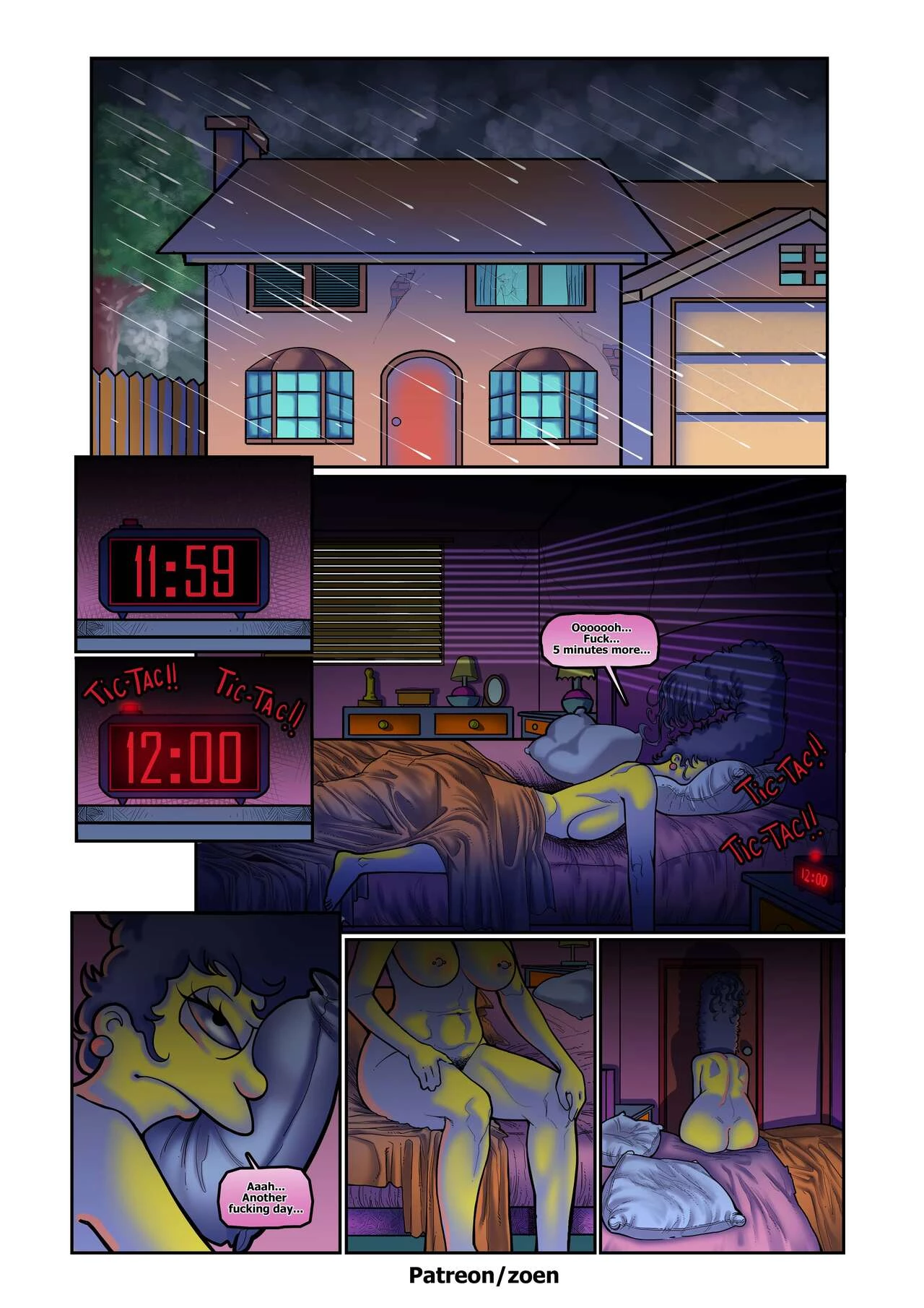 The Simpsons 2. The milf and the virgin porn comic picture 2