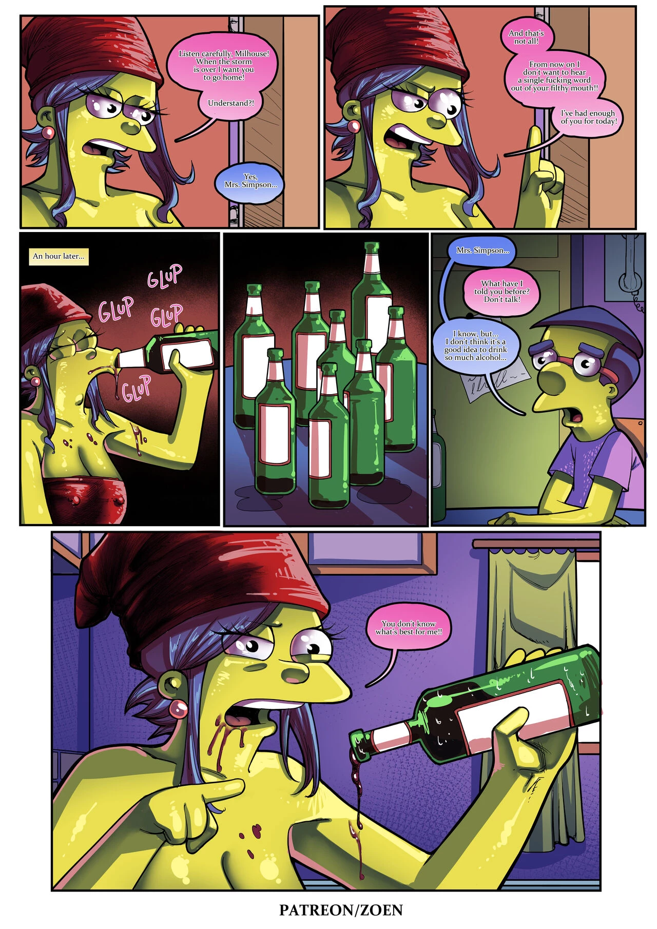 The Simpsons 2. The milf and the virgin porn comic picture 20