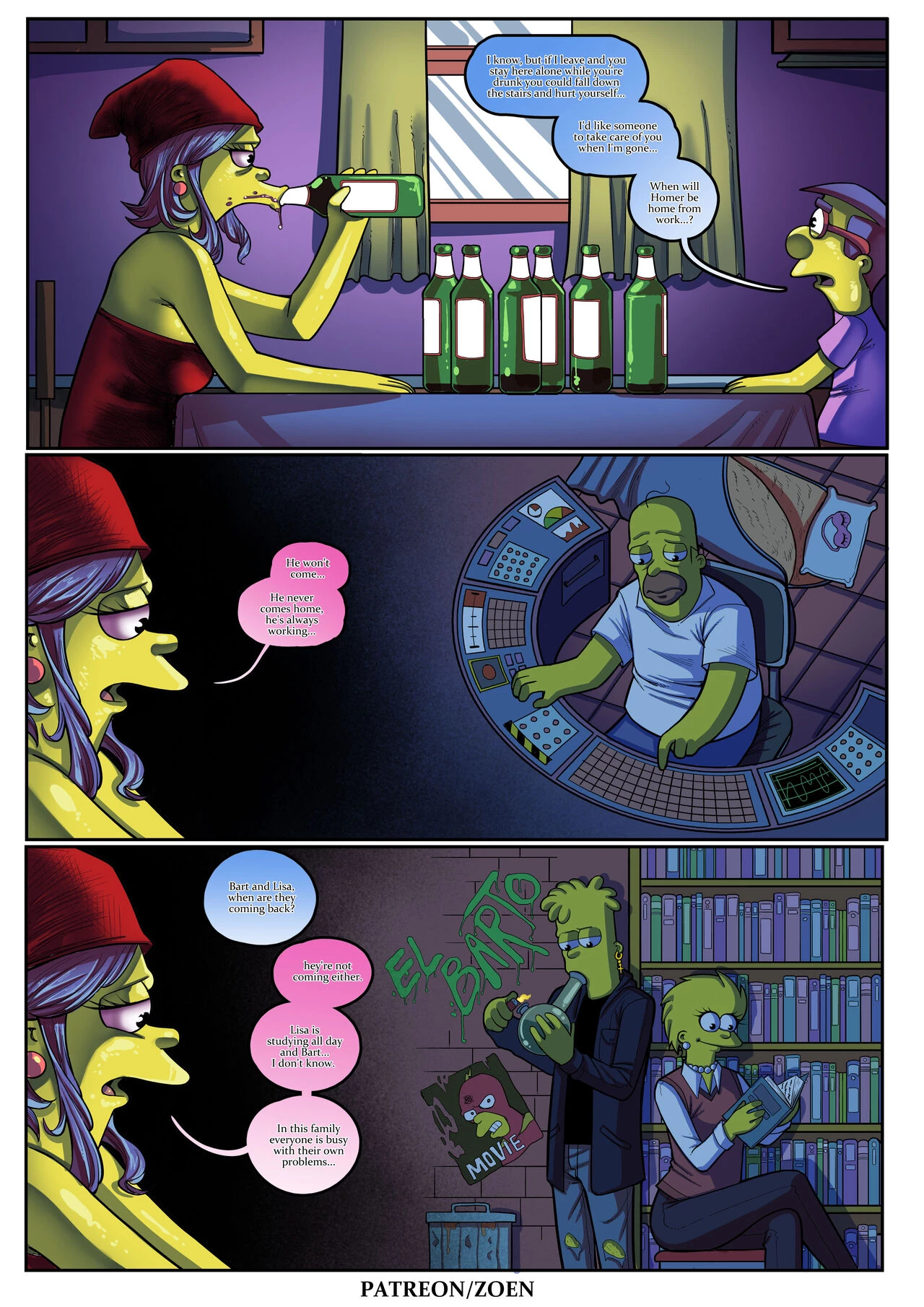The Simpsons 2. The milf and the virgin porn comic picture 21
