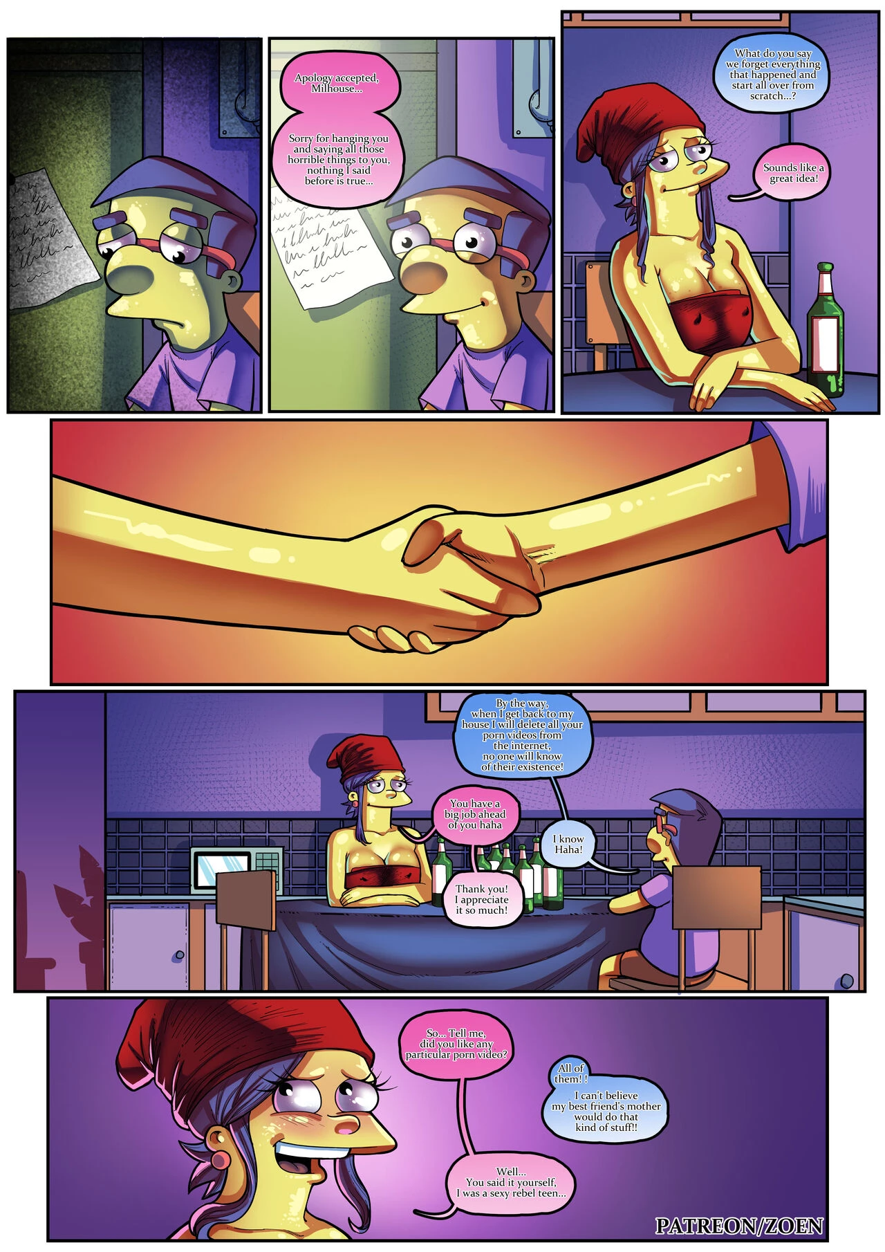 The Simpsons 2. The milf and the virgin porn comic picture 23
