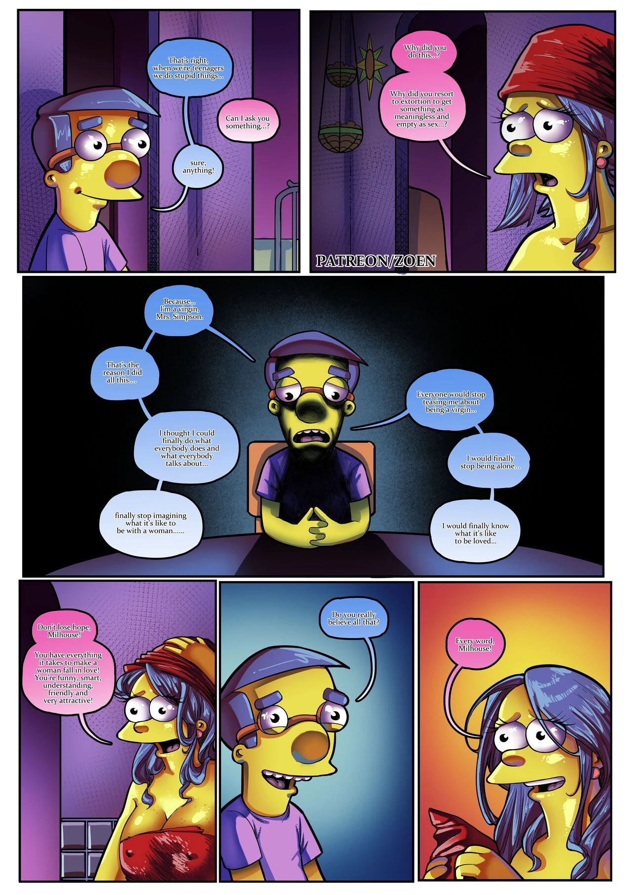 The Simpsons 2. The milf and the virgin porn comic picture 24