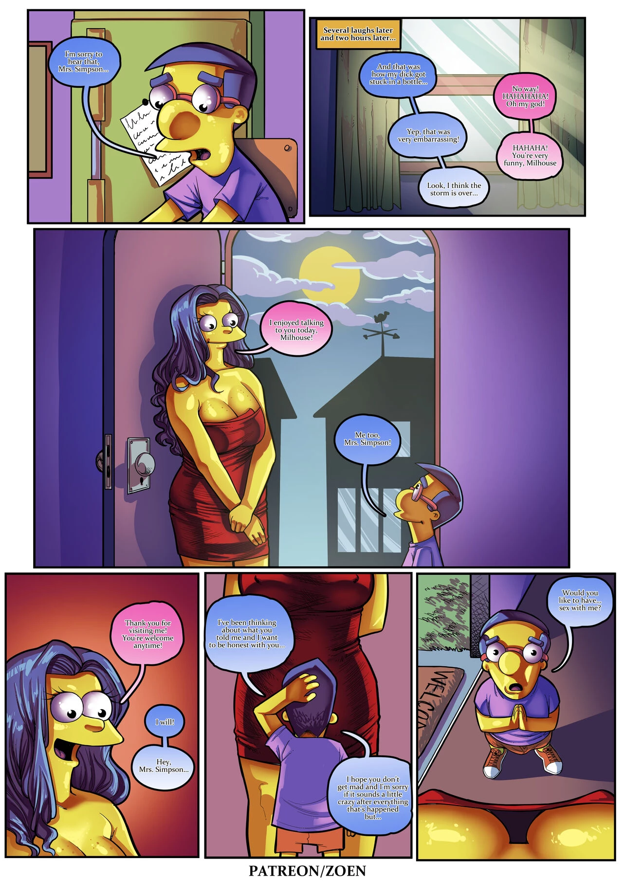 The Simpsons 2. The milf and the virgin porn comic picture 27