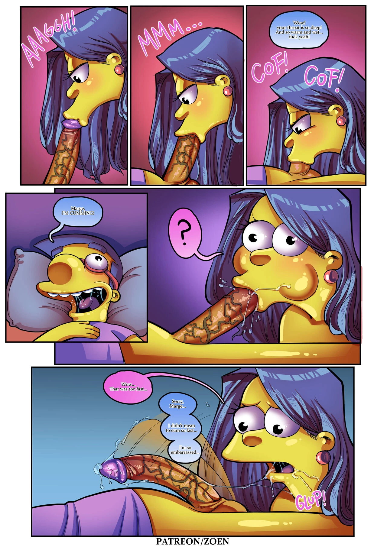 The Simpsons 2. The milf and the virgin porn comic picture 34