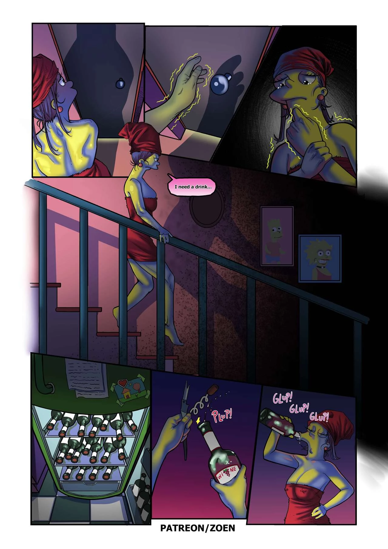 The Simpsons 2. The milf and the virgin porn comic picture 7