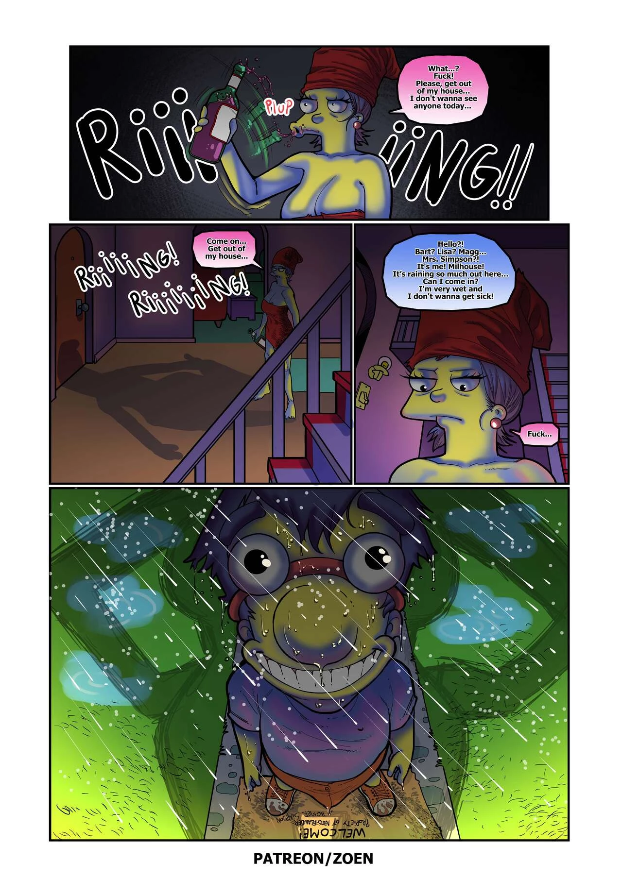 The Simpsons 2. The milf and the virgin porn comic picture 8
