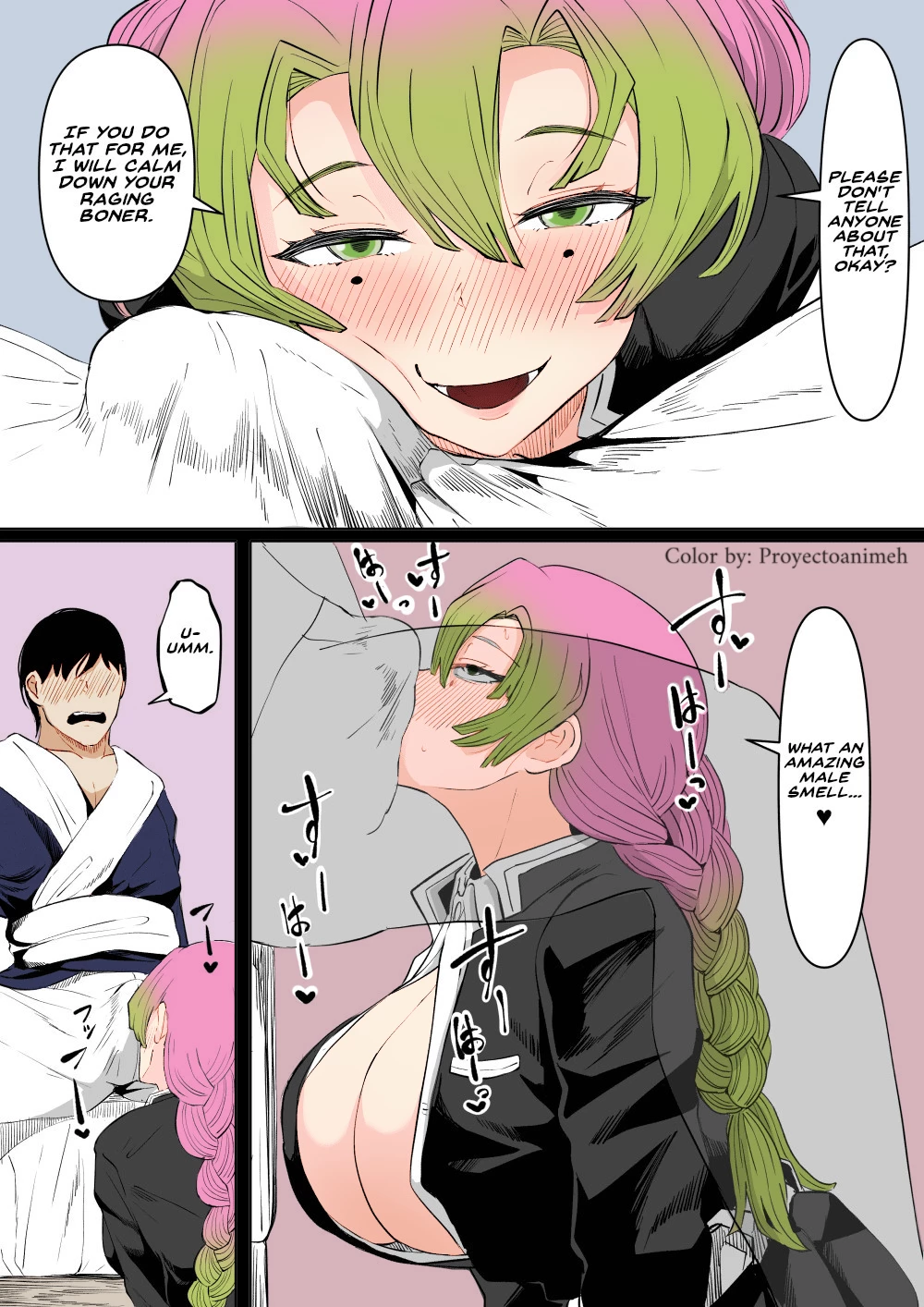 The Slut Mitsuri Kanroji | Bitch Kanroji Mitsuri porn comic picture 11