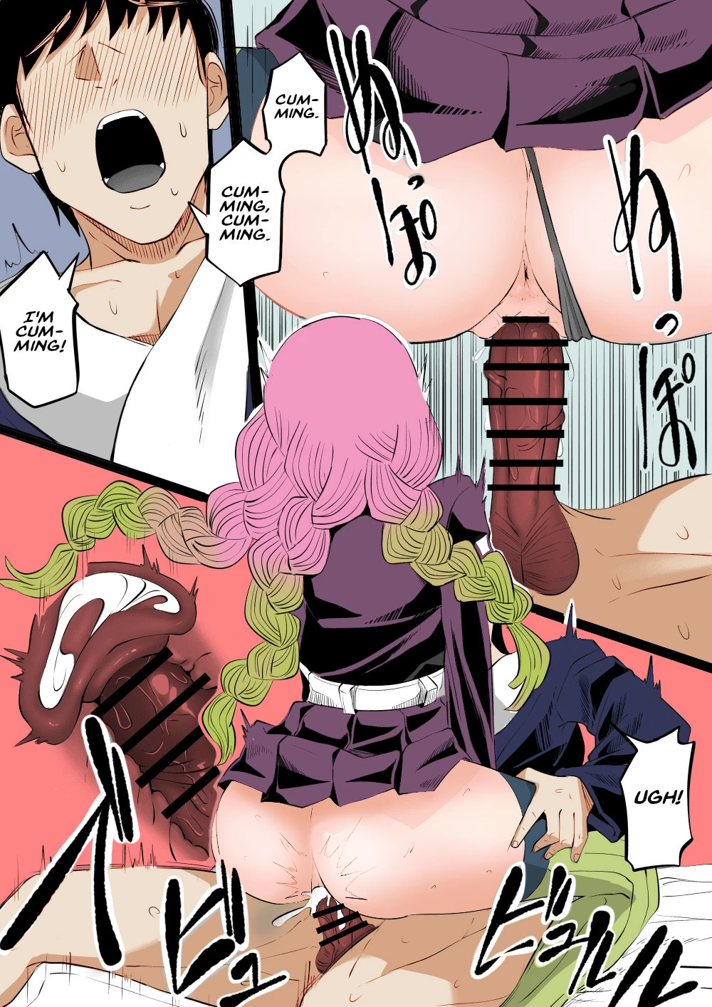 The Slut Mitsuri Kanroji | Bitch Kanroji Mitsuri porn comic picture 19