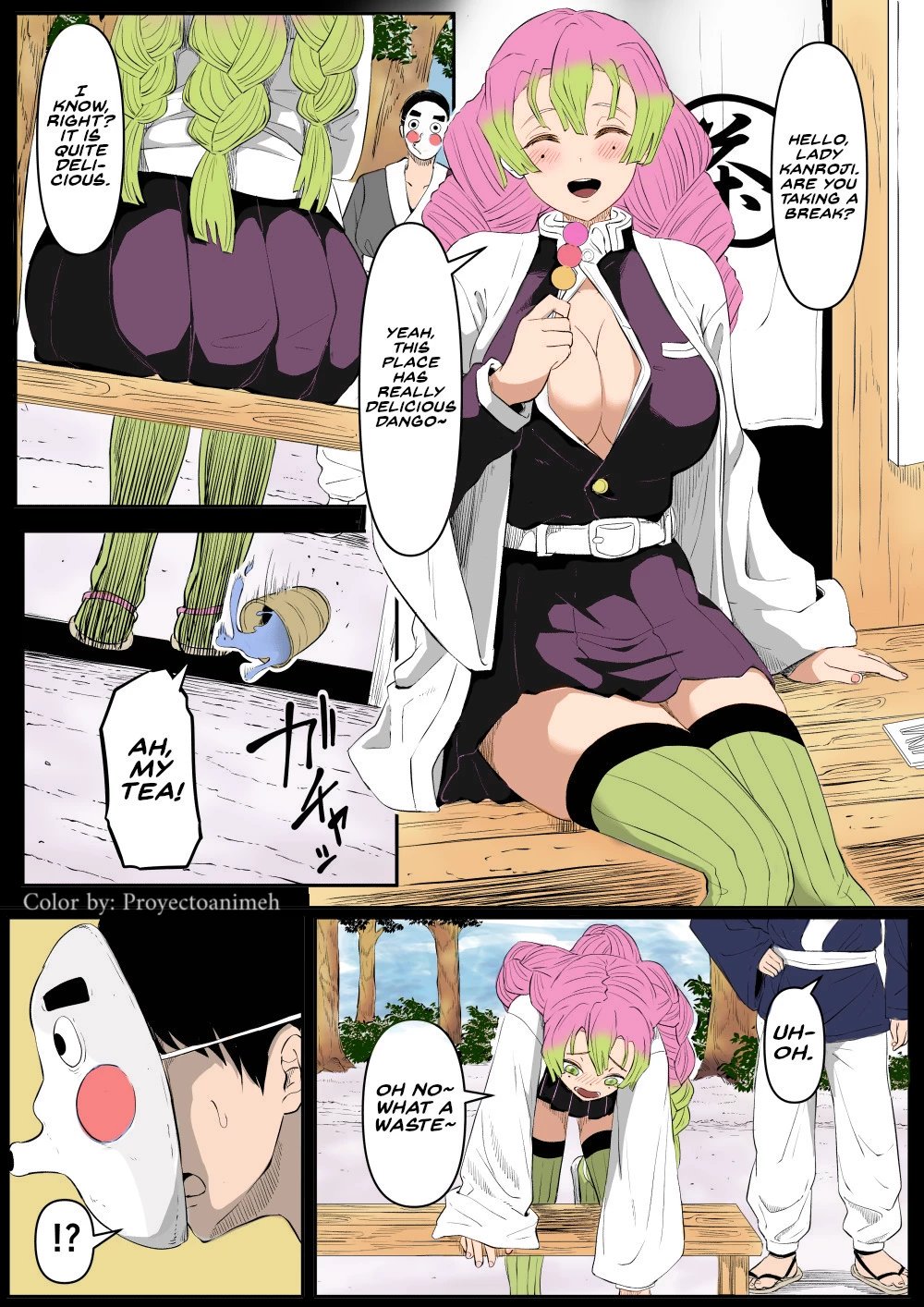 The Slut Mitsuri Kanroji | Bitch Kanroji Mitsuri porn comic picture 2