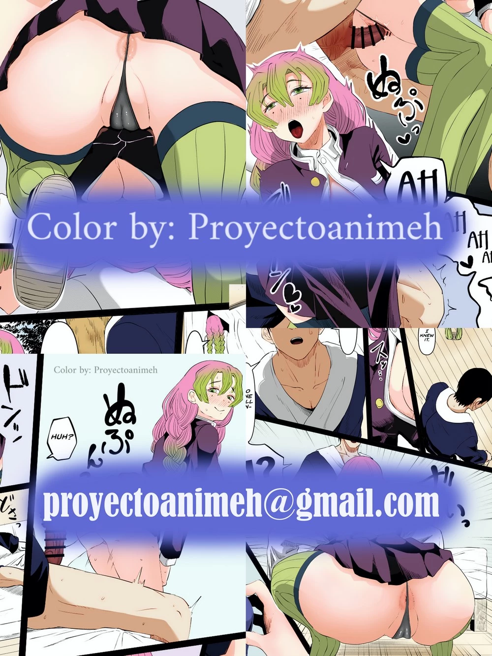 The Slut Mitsuri Kanroji | Bitch Kanroji Mitsuri porn comic picture 21