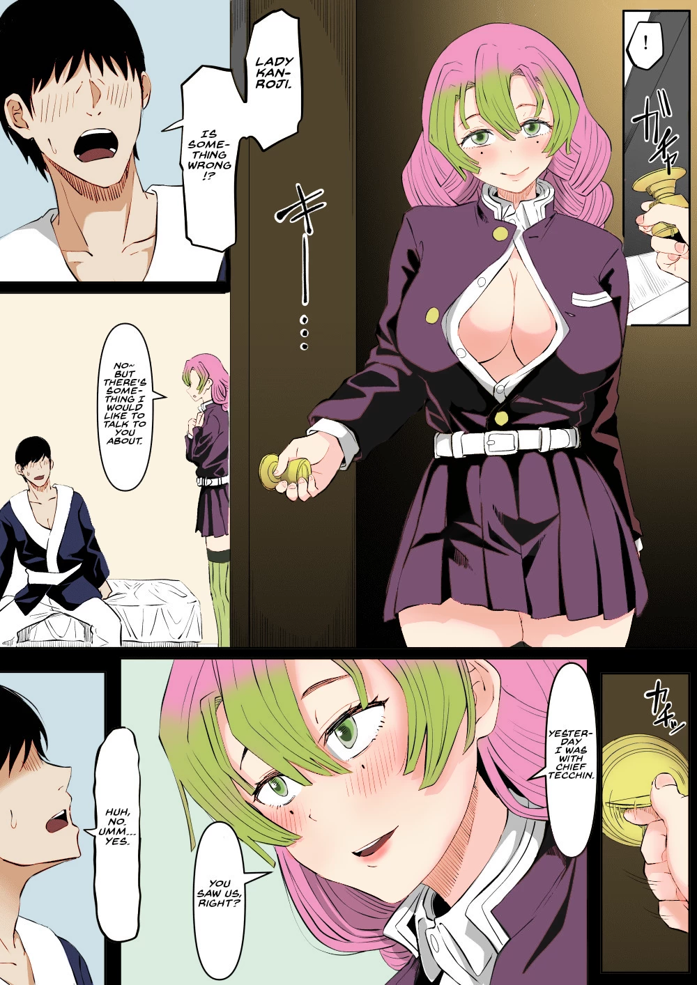The Slut Mitsuri Kanroji | Bitch Kanroji Mitsuri porn comic picture 9