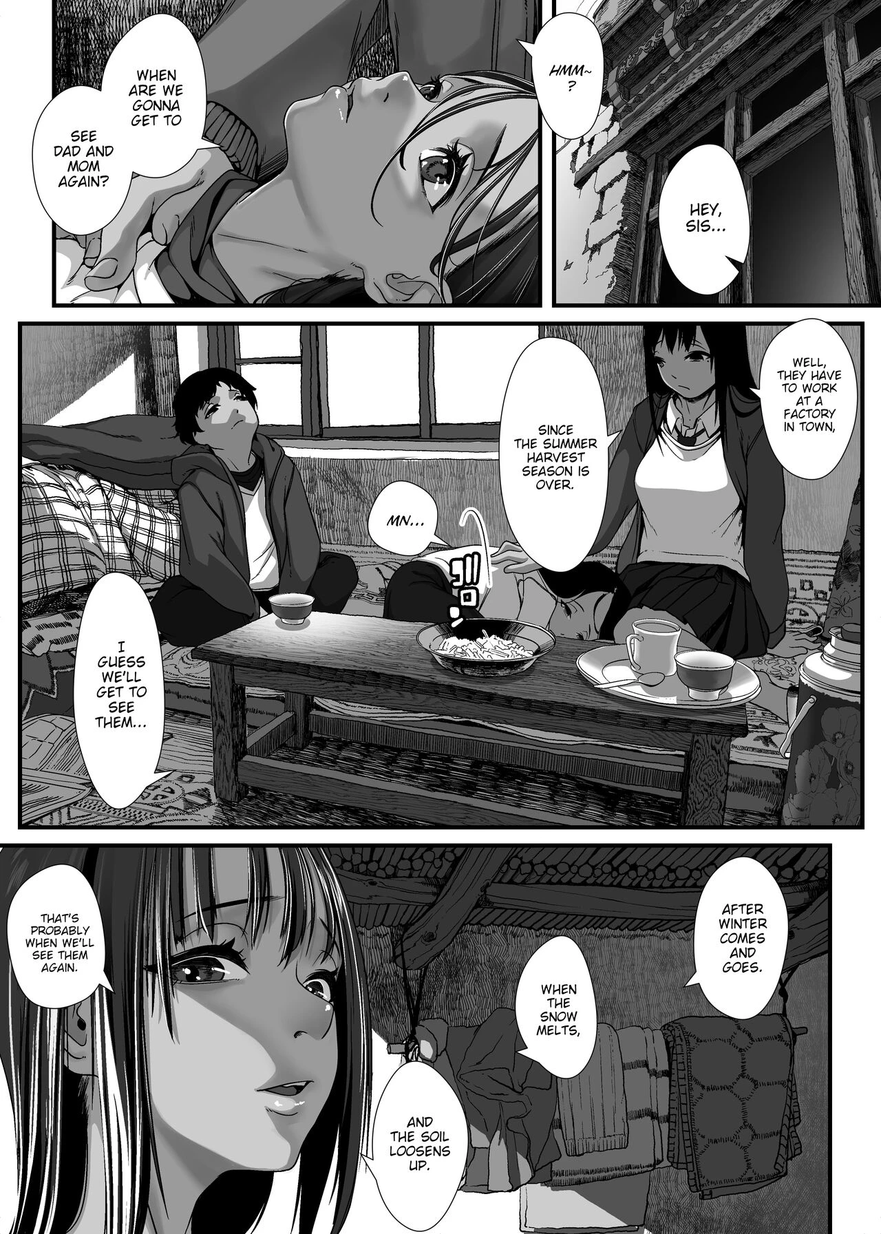 The Story of a Poor Asian Family that has to sell Incest Sex Tapes to survive | Asia no Hinkon Kazoku ga Kinshin Sex Ero Douga de Kuitsunaideita Hanashi porn comic picture 11