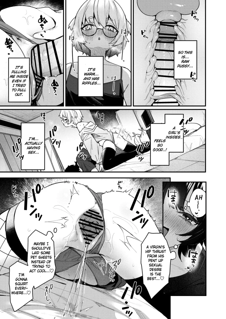 The Story of When a Virgin-Hunter Lady Played with My Feelings and Sucked Me Dry | Boku no Kimochi wo Moteasobu Doutei Kari Onee-san ni Shiboraremakuru Hanashi porn comic picture 20