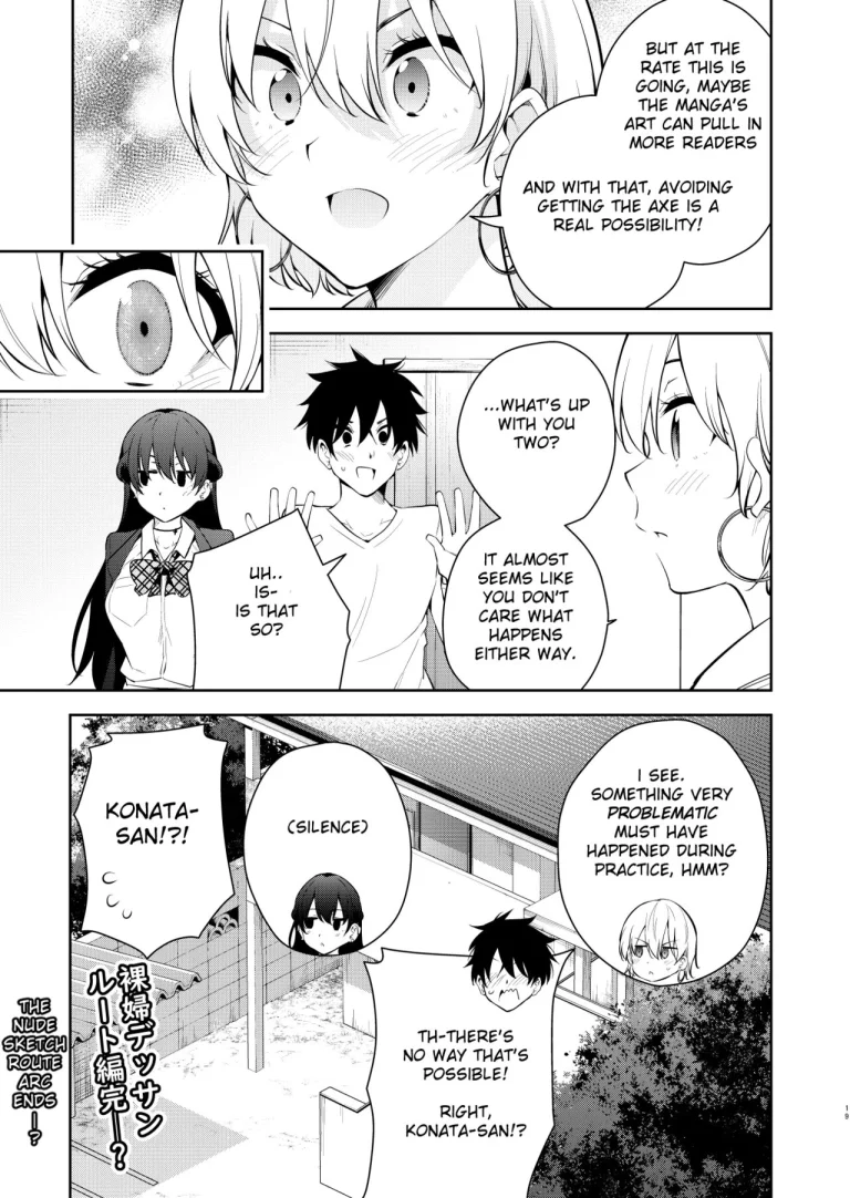 The story of when I was confined by a strange high school girl ~Nude sketch route arc~ | Mishiranu Joshikousei ni Kankin sareta Toki no hanashi ~Rafu Dessin Route Hen~ porn comic picture 17
