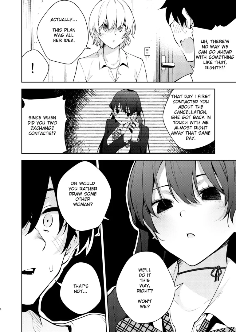 The story of when I was confined by a strange high school girl ~Nude sketch route arc~ | Mishiranu Joshikousei ni Kankin sareta Toki no hanashi ~Rafu Dessin Route Hen~ porn comic picture 7