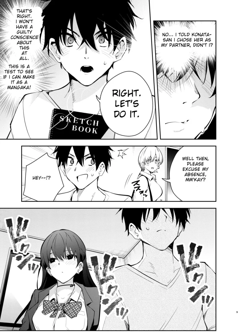 The story of when I was confined by a strange high school girl ~Nude sketch route arc~ | Mishiranu Joshikousei ni Kankin sareta Toki no hanashi ~Rafu Dessin Route Hen~ porn comic picture 8