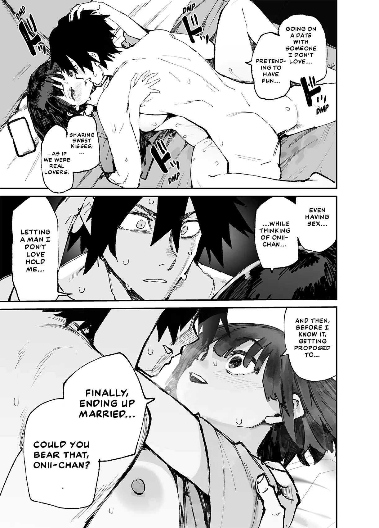 (The Story thus far) Ichinengo, Ore no Ko o Haramu Imouto no Kiroku porn comic picture 105