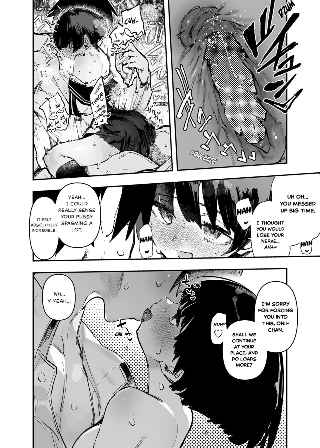 (The Story thus far) Ichinengo, Ore no Ko o Haramu Imouto no Kiroku porn comic picture 55