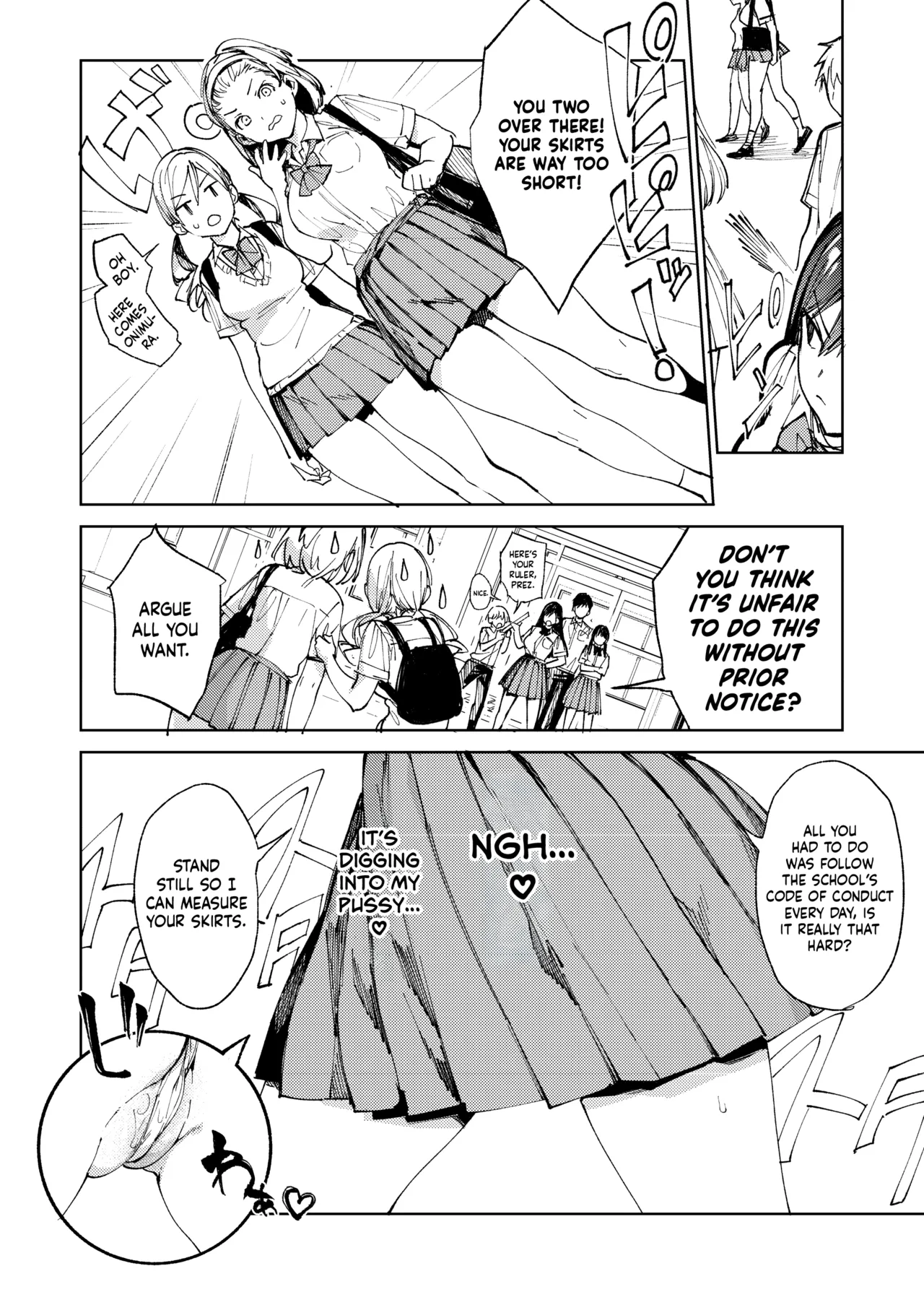 The Strict Head of the DIsciplinary Committee Just Can't Stop Masturbating at School! | Kiritsu ni Kibishii Fuuki Iinchou wa Kounai de Himitsu no Dosukebe Onanie ga Yamerarenai! porn comic picture 17