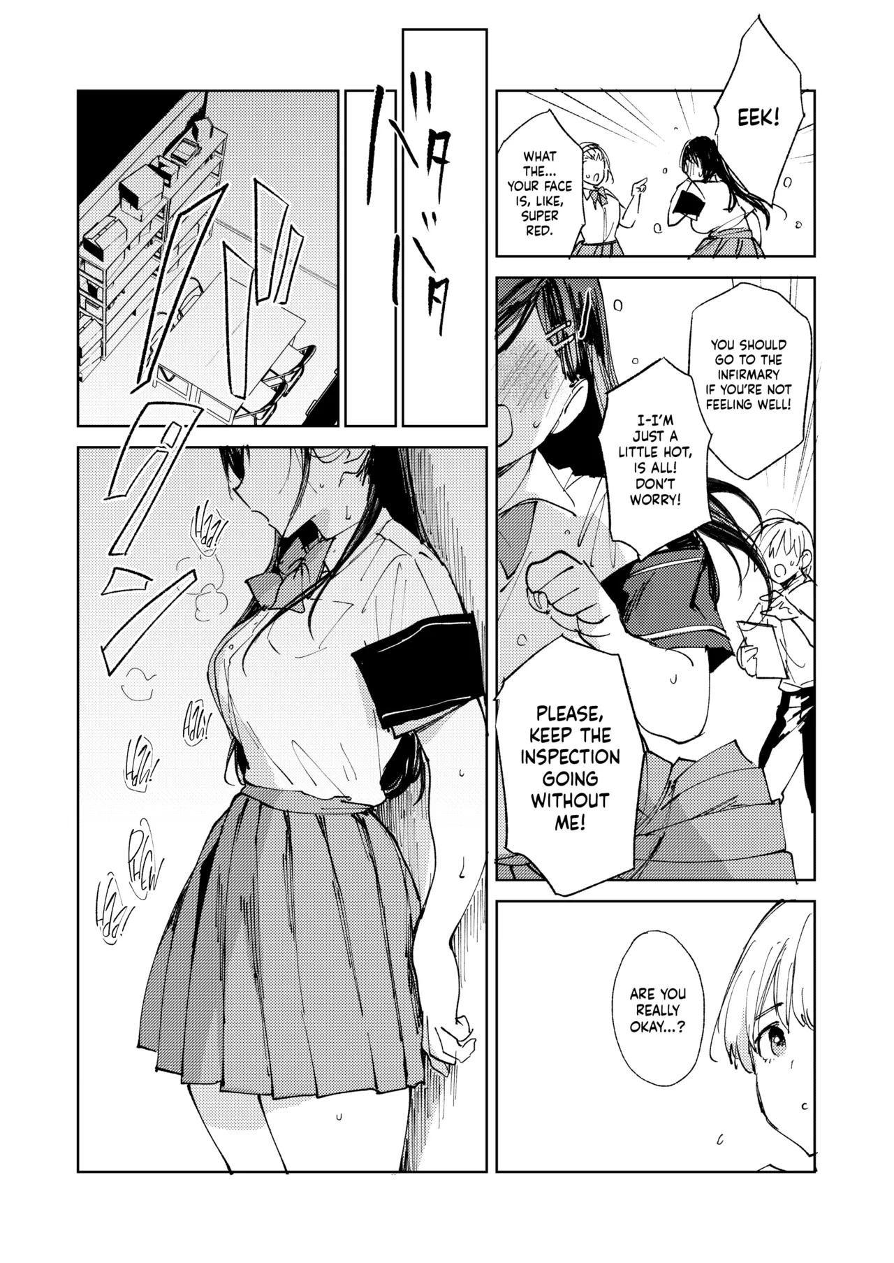 The Strict Head of the DIsciplinary Committee Just Can't Stop Masturbating at School! | Kiritsu ni Kibishii Fuuki Iinchou wa Kounai de Himitsu no Dosukebe Onanie ga Yamerarenai! porn comic picture 22