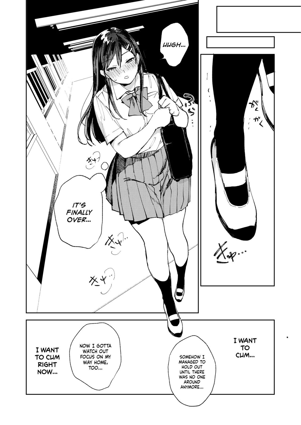 The Strict Head of the DIsciplinary Committee Just Can't Stop Masturbating at School! | Kiritsu ni Kibishii Fuuki Iinchou wa Kounai de Himitsu no Dosukebe Onanie ga Yamerarenai! porn comic picture 38