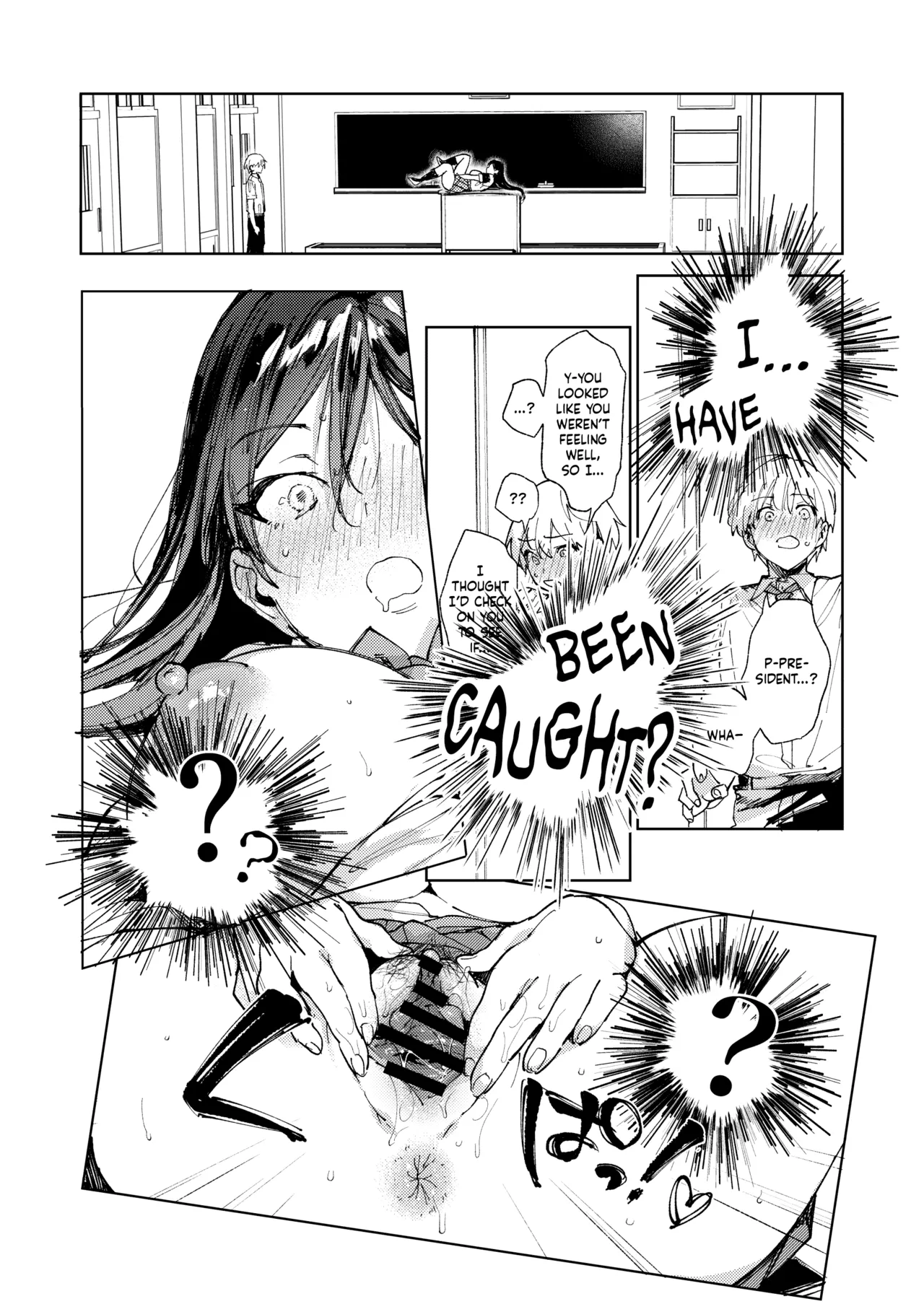 The Strict Head of the DIsciplinary Committee Just Can't Stop Masturbating at School! | Kiritsu ni Kibishii Fuuki Iinchou wa Kounai de Himitsu no Dosukebe Onanie ga Yamerarenai! porn comic picture 45