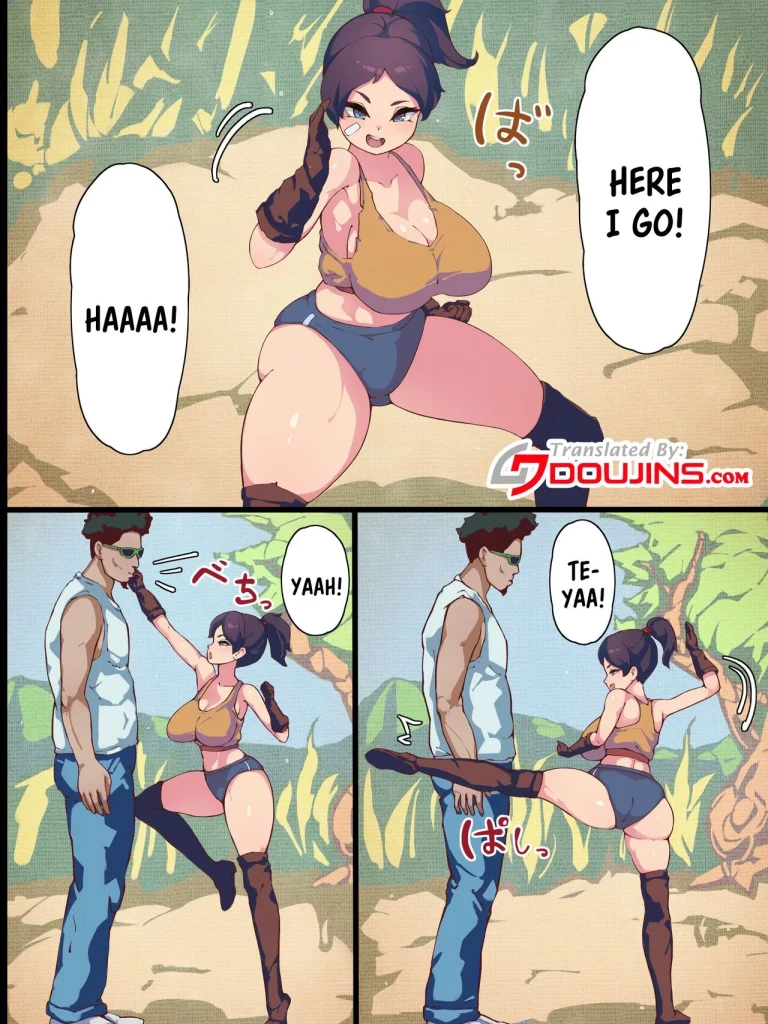 The Strong-Bodied Female Martial Artist Is Betrayed and Impregnated By The Villagers | Genki na Karada no Kakutou Musume ga Murabito ni Uragirarete Haramu made porn comic picture 2