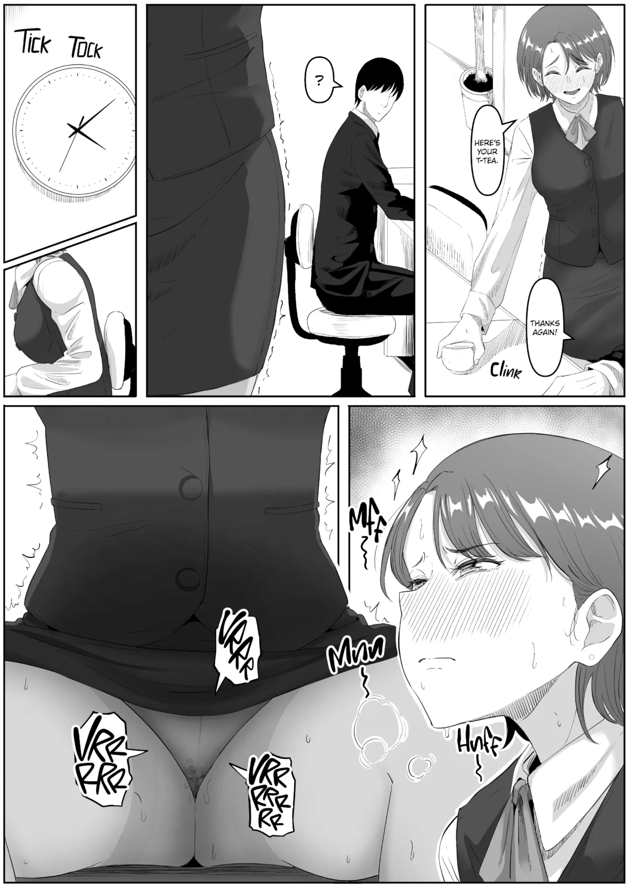 The Submissive Office Lady porn comic picture 14