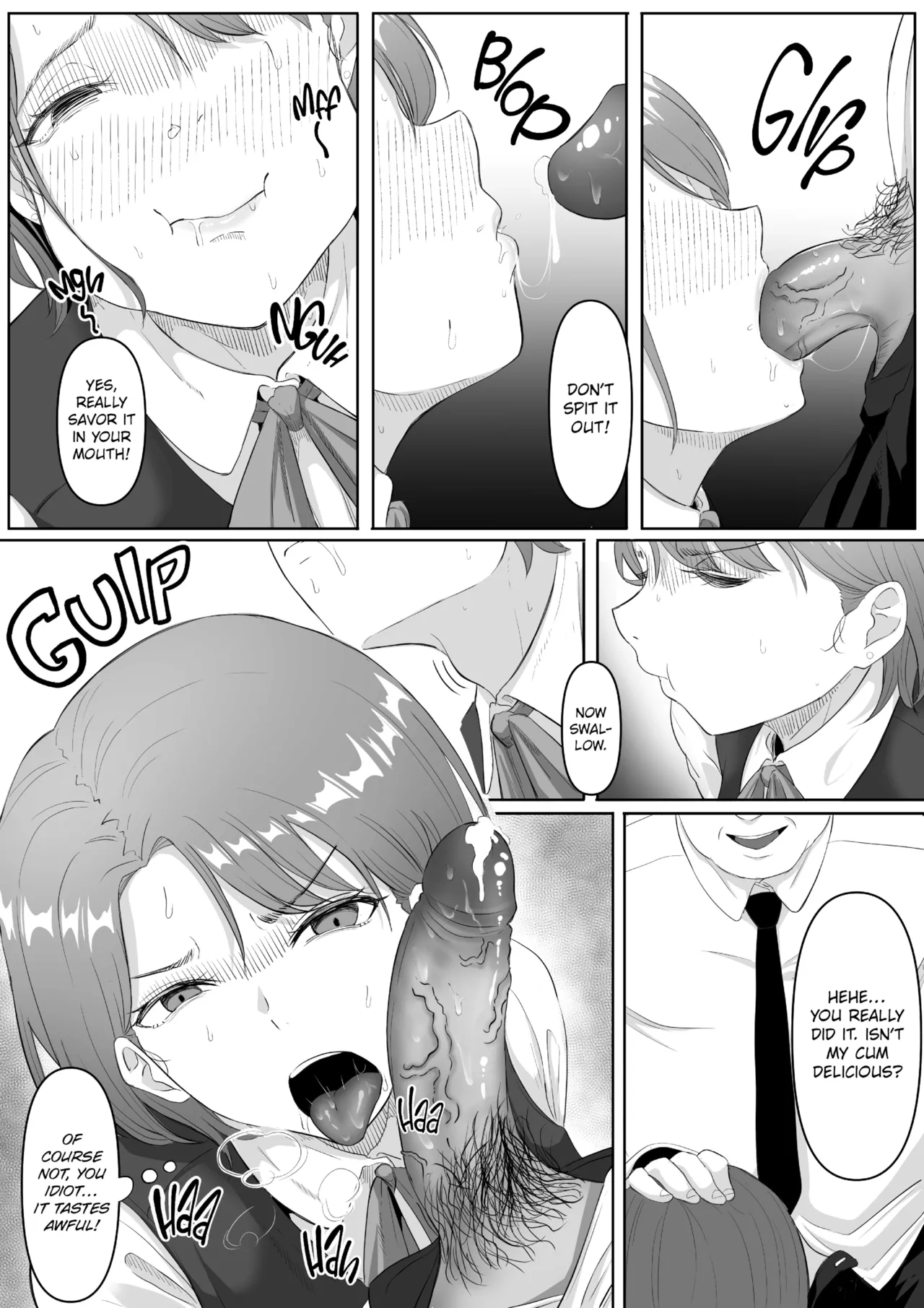 The Submissive Office Lady porn comic picture 19