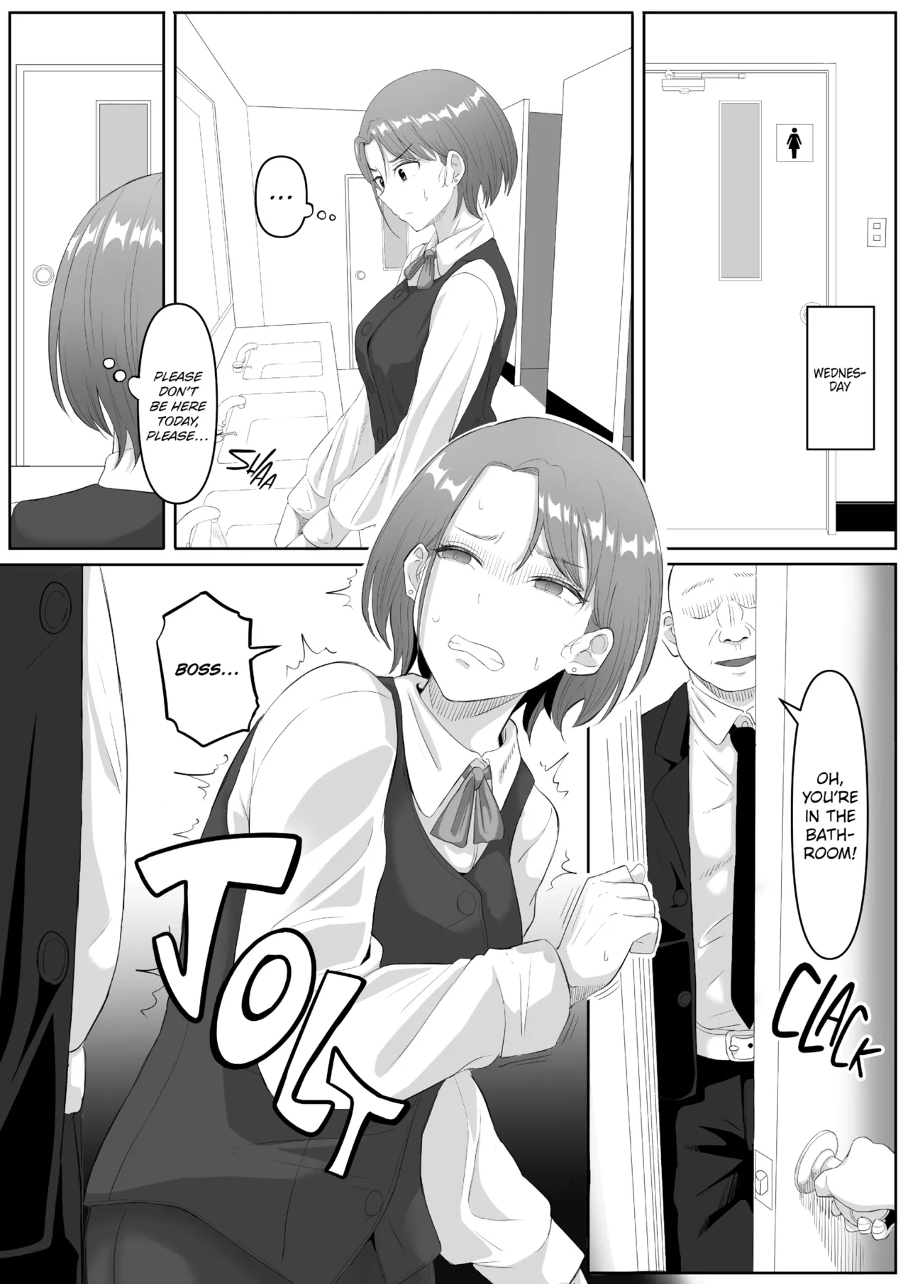 The Submissive Office Lady porn comic picture 20