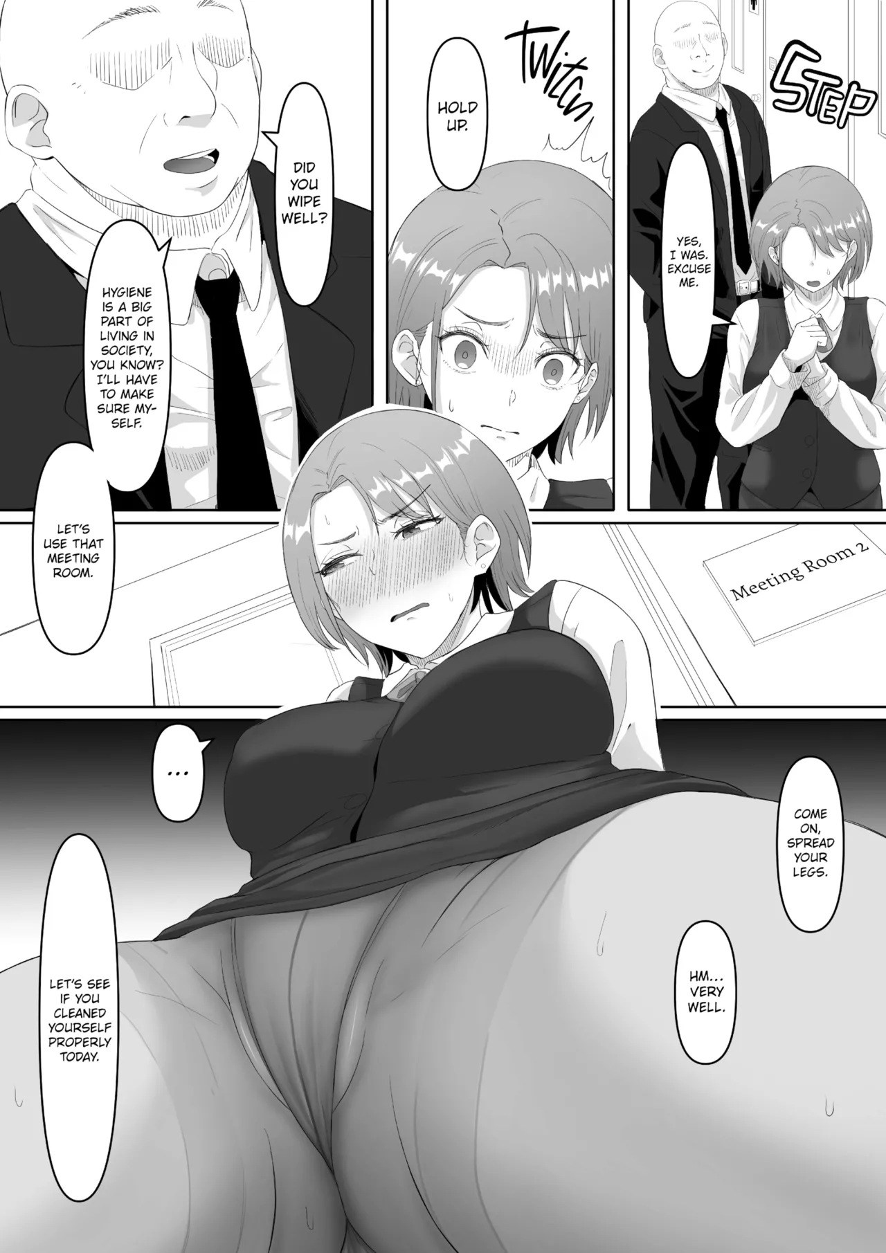 The Submissive Office Lady porn comic picture 21