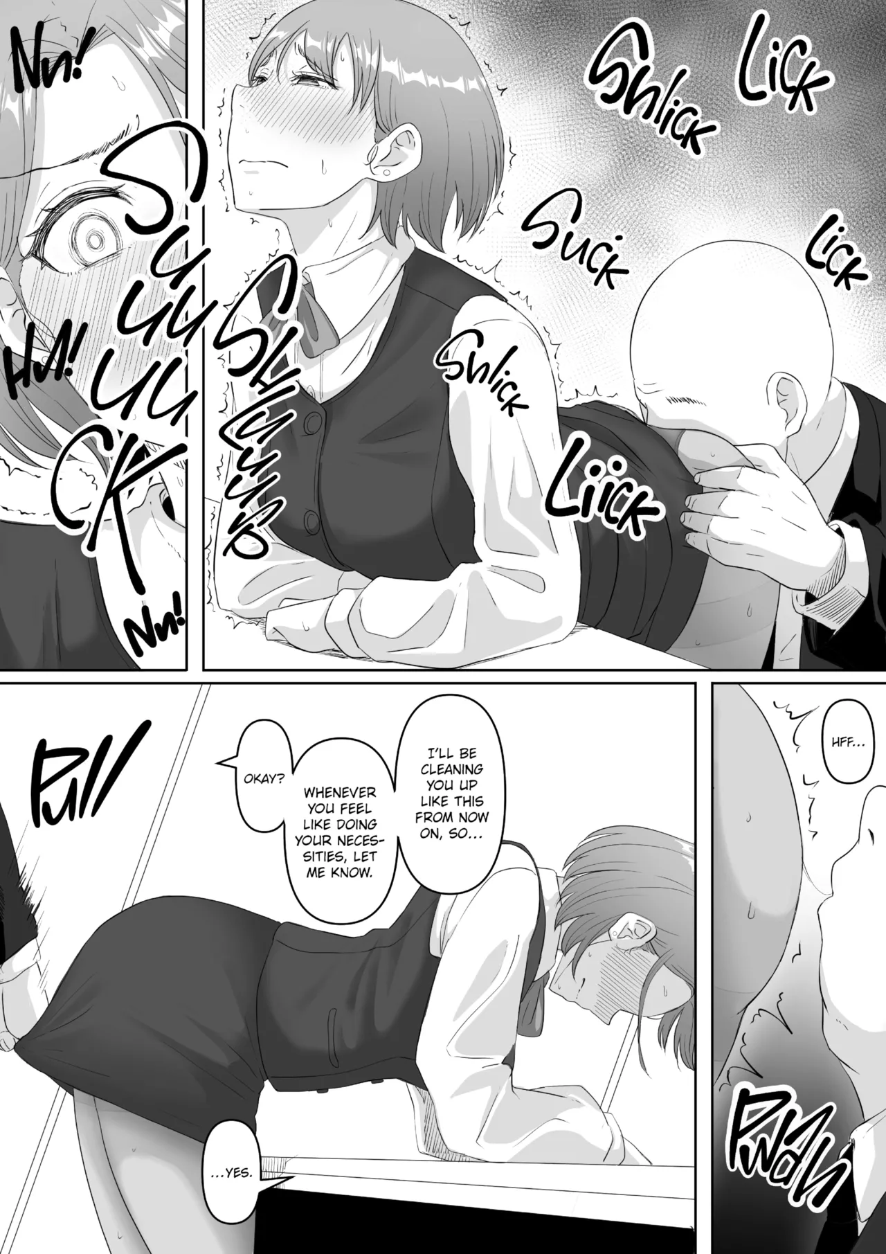 The Submissive Office Lady porn comic picture 25