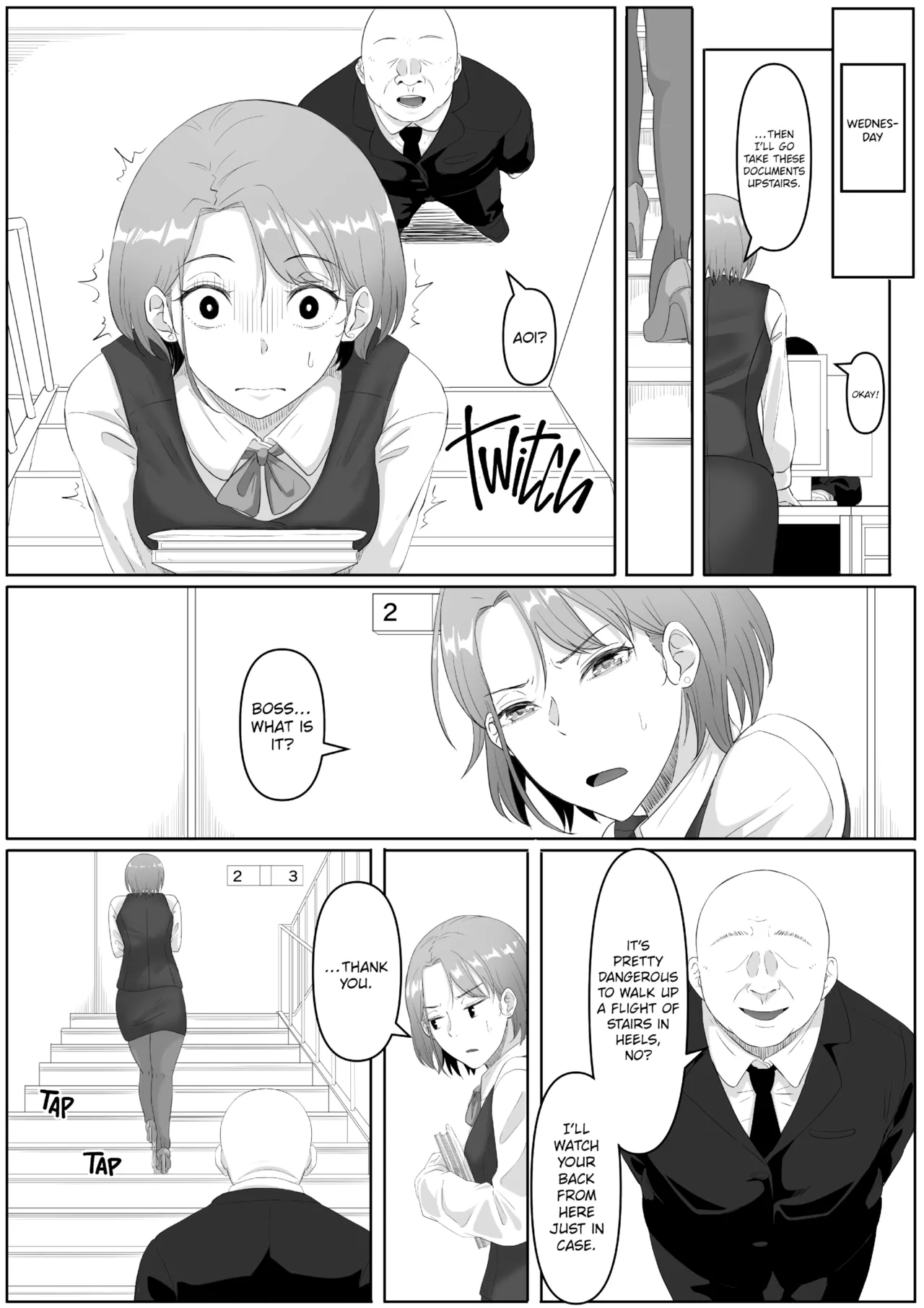 The Submissive Office Lady porn comic picture 26