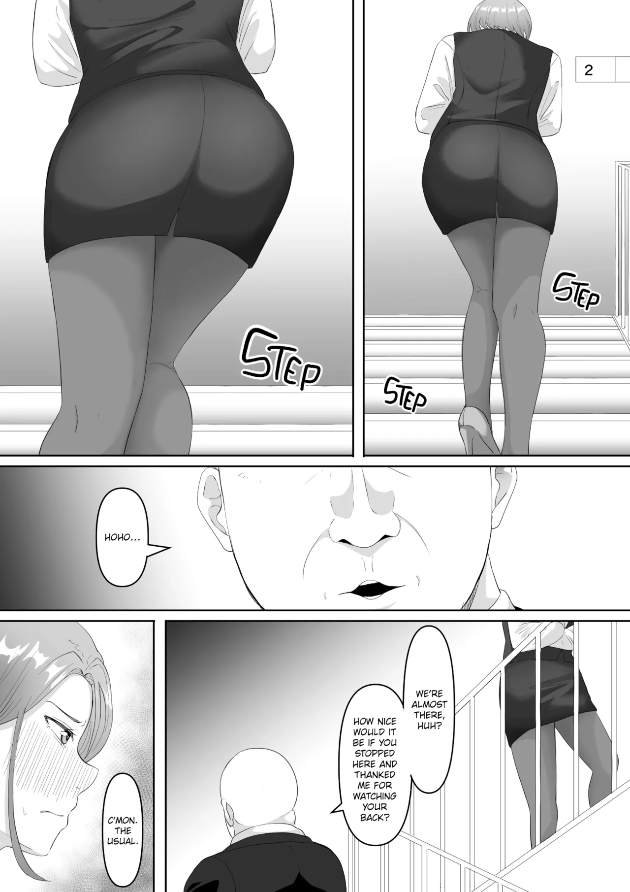 The Submissive Office Lady porn comic picture 27