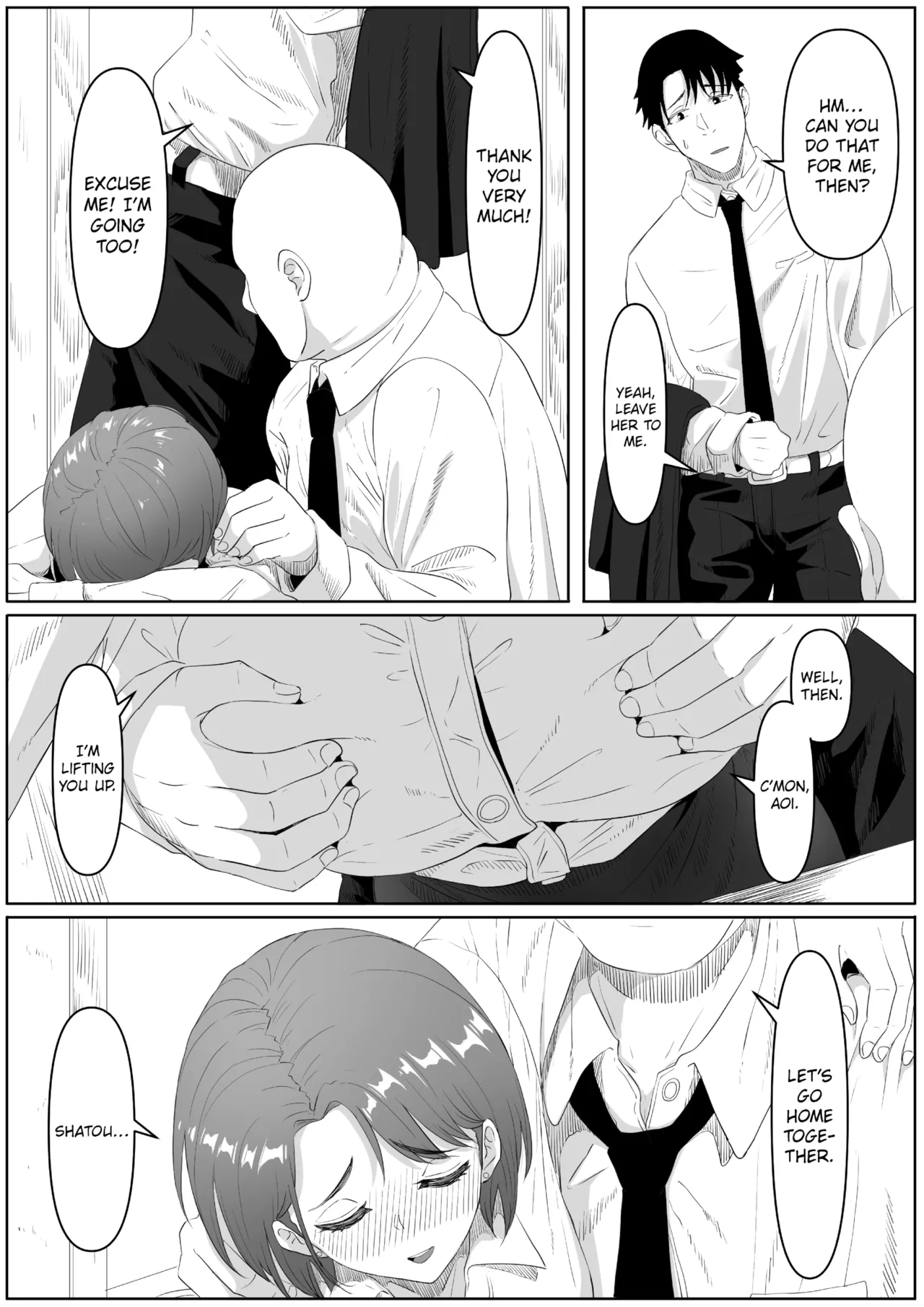 The Submissive Office Lady porn comic picture 6