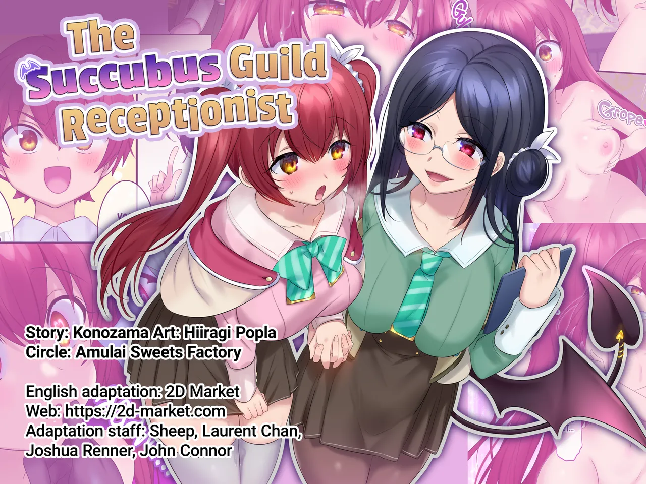 The Succubus Guild Receptionist | Boukensha Guild no Uketsukejou(Succubus)-san porn comic picture 35
