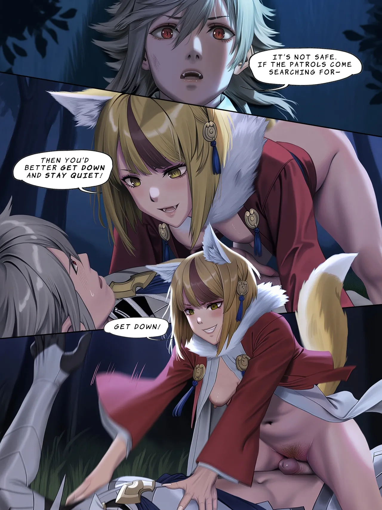 The Taming of the Kunoichi 2 porn comic picture 12