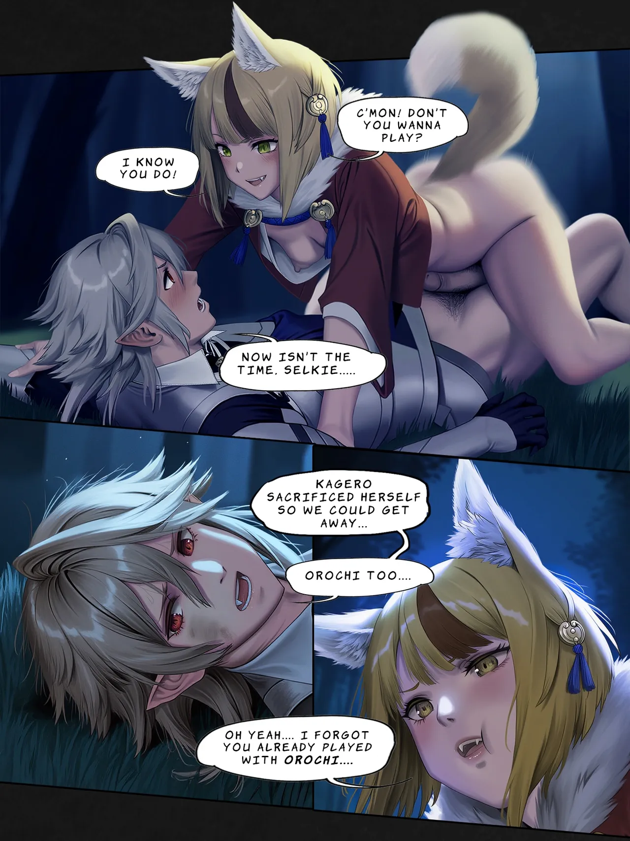 The Taming of the Kunoichi 2 porn comic picture 9