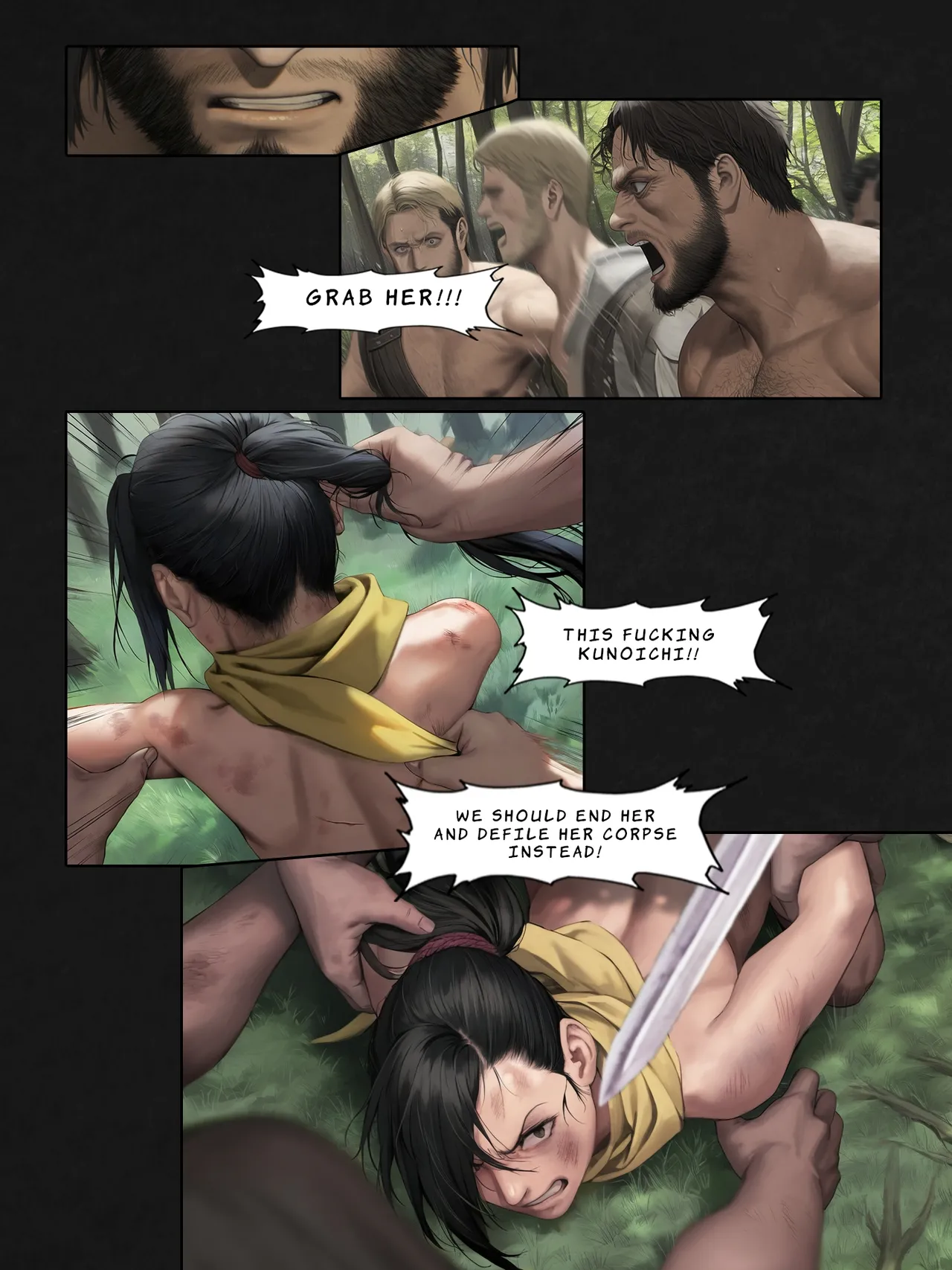 The Taming of the Kunoichi (Corrin's Downfall 2) porn comic picture 112