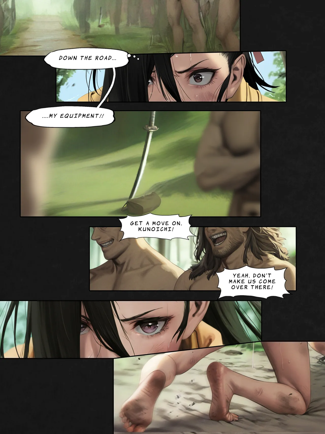 The Taming of the Kunoichi (Corrin's Downfall 2) porn comic picture 117