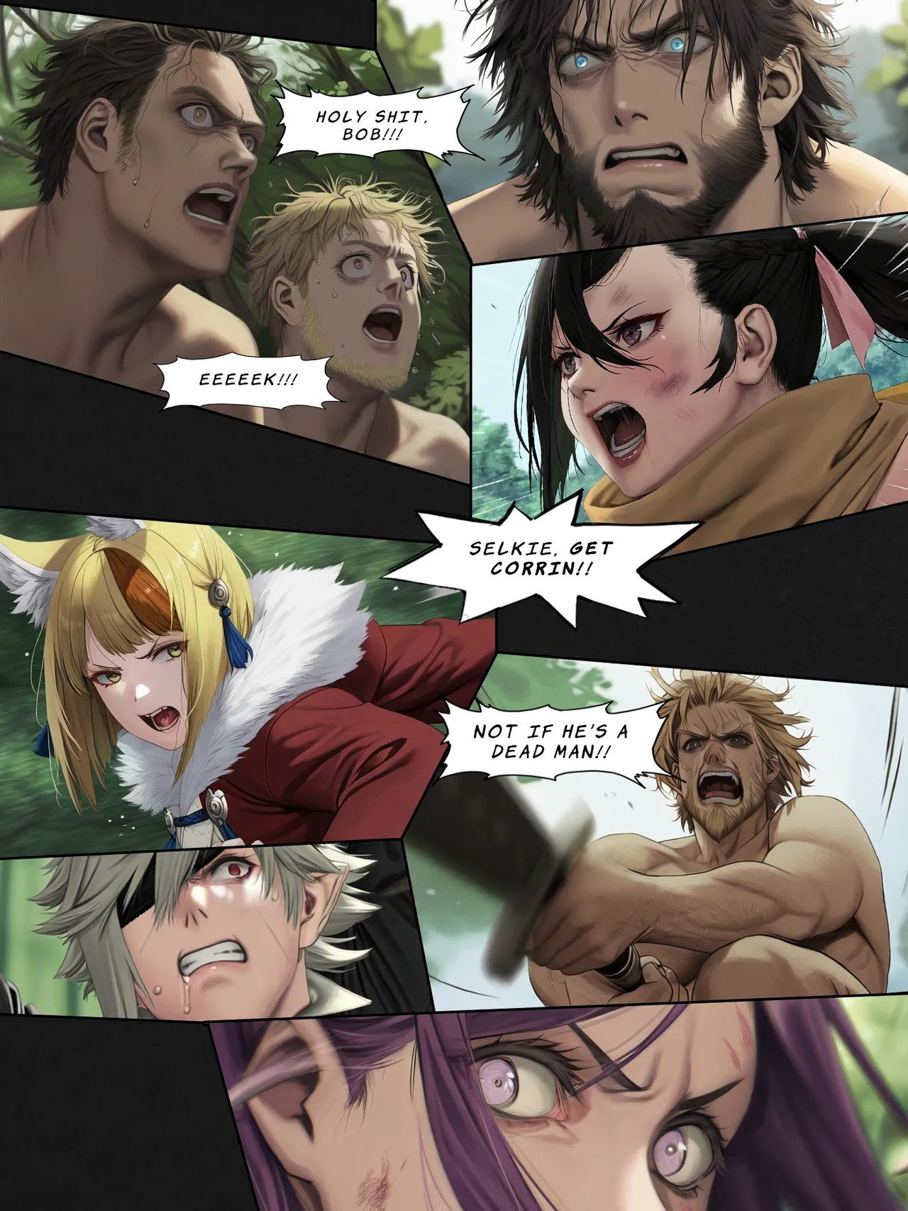 The Taming of the Kunoichi (Corrin's Downfall 2) porn comic picture 144