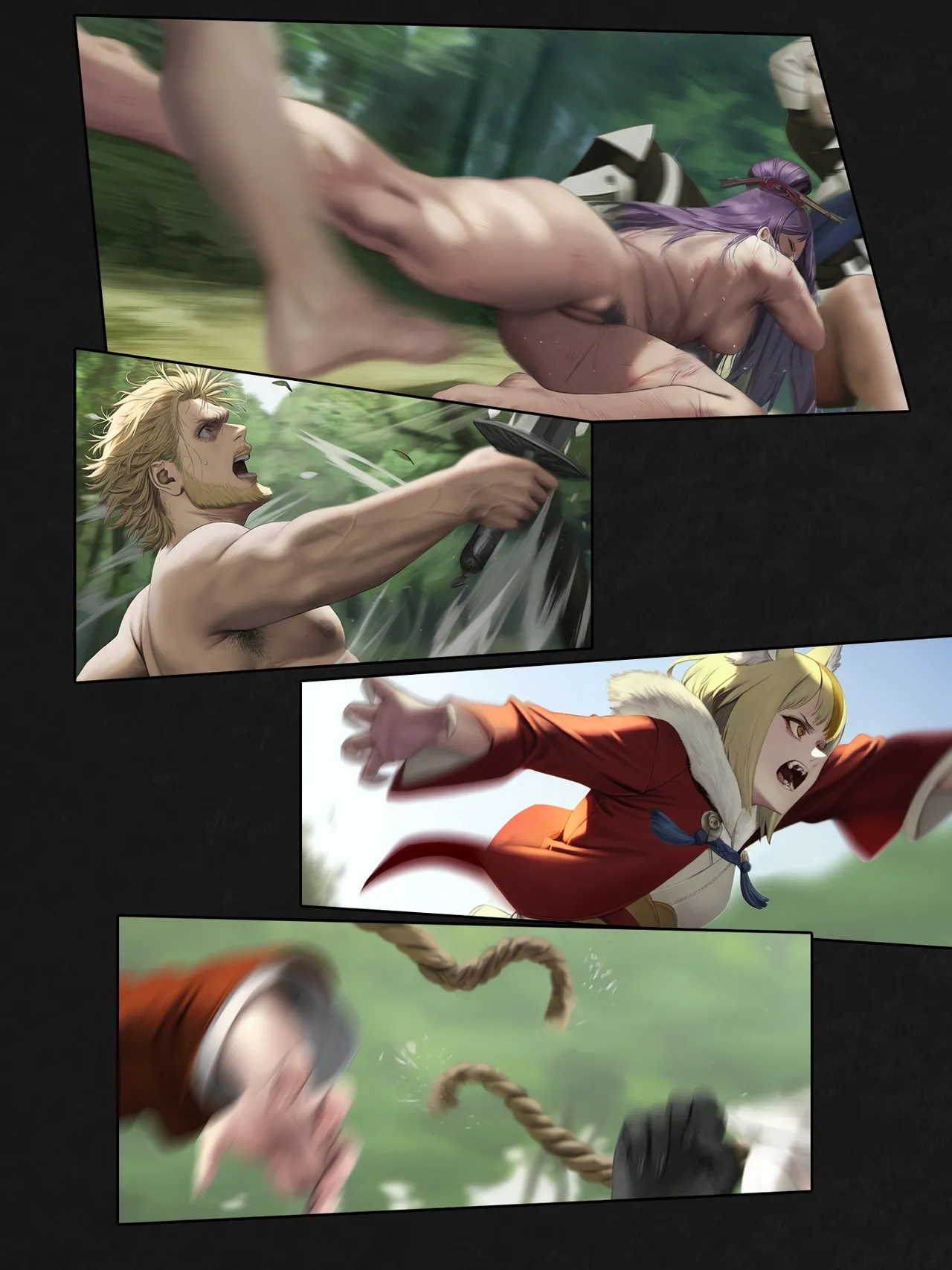The Taming of the Kunoichi (Corrin's Downfall 2) porn comic picture 145