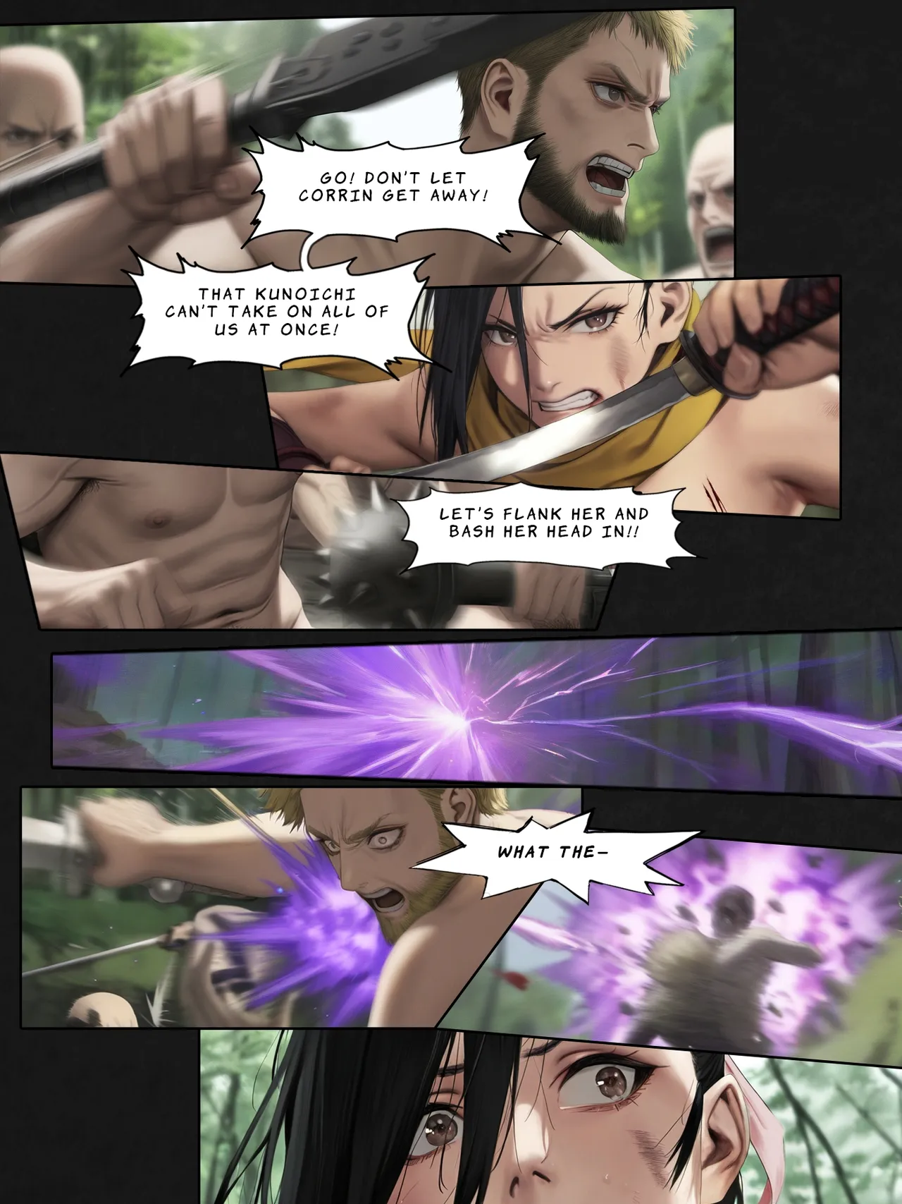 The Taming of the Kunoichi (Corrin's Downfall 2) porn comic picture 157